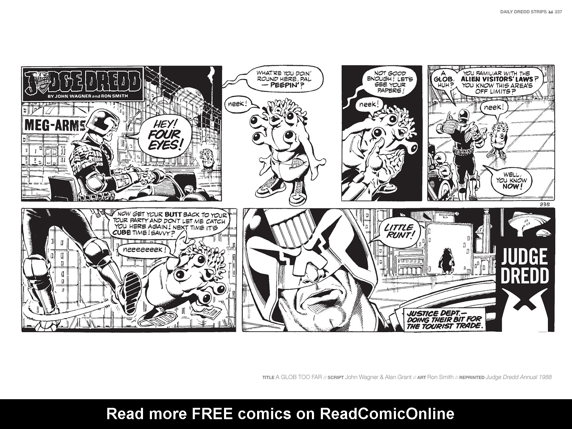Read online Judge Dredd: The Daily Dredds comic -  Issue # TPB 1 - 240