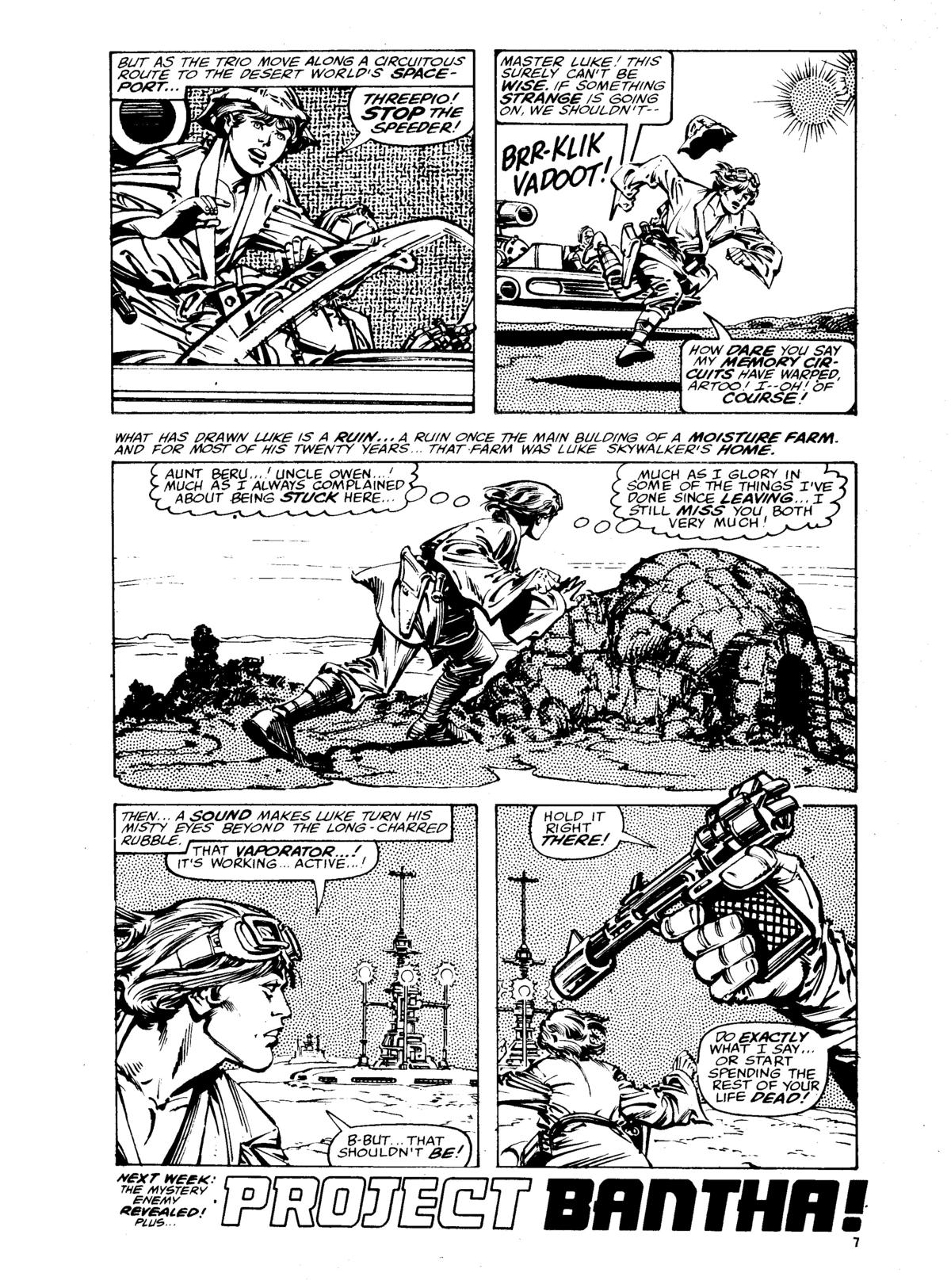 Read online Star Wars Weekly comic -  Issue #73 - 7