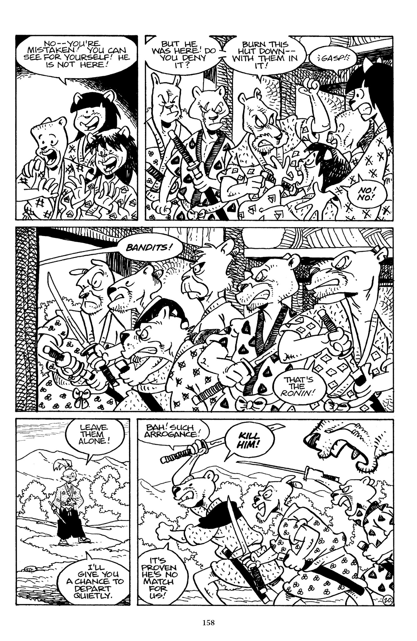 Read online The Usagi Yojimbo Saga comic -  Issue # TPB 7 - 154