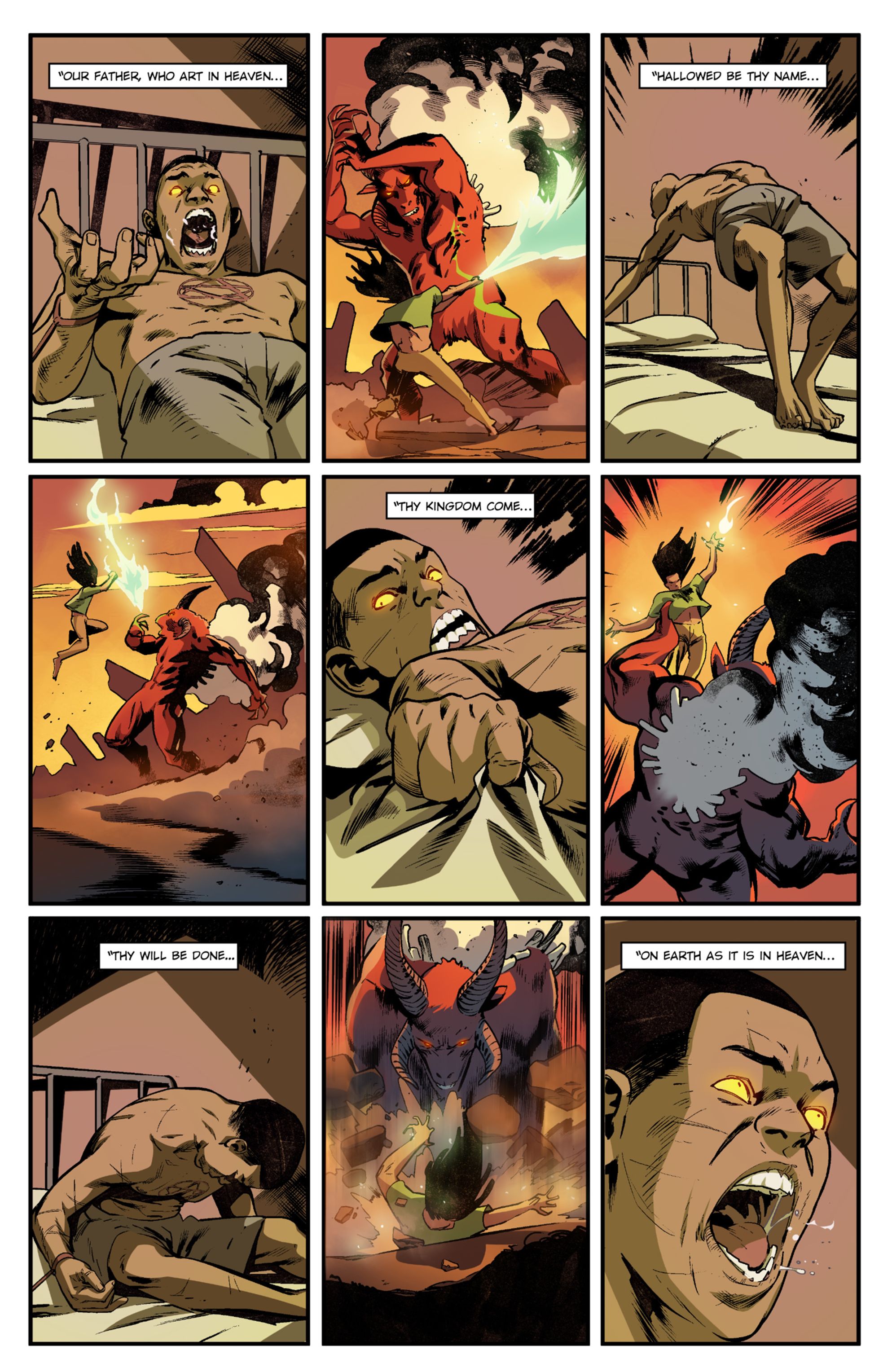 Read online Crucified: Exorcisms comic -  Issue # Full - 19
