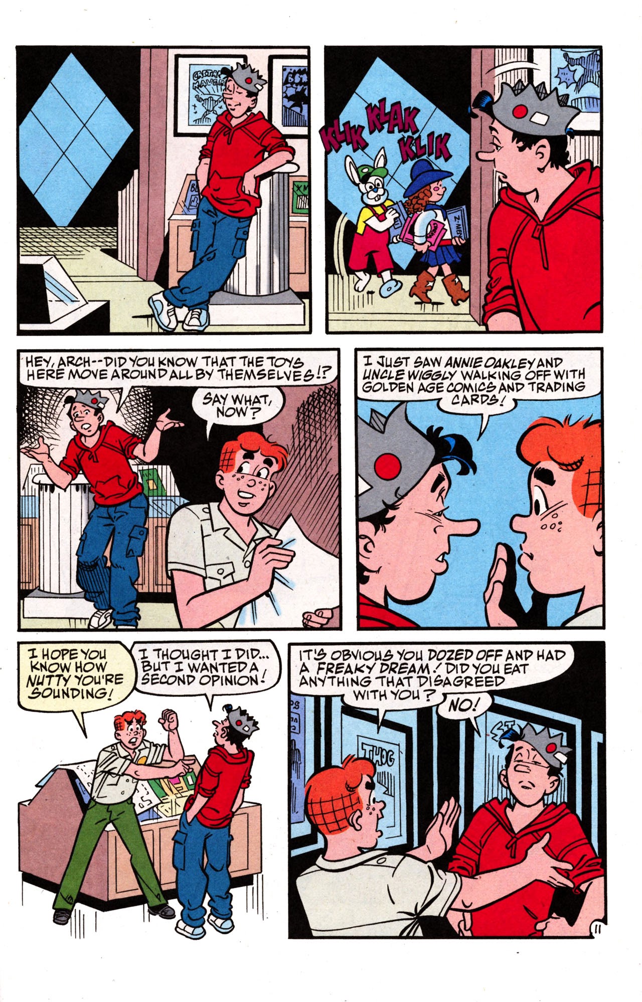 Read online Jughead Comics, Night at Geppi's Entertainment Museum, Free Comic Book Day Edition comic -  Issue # Full - 17