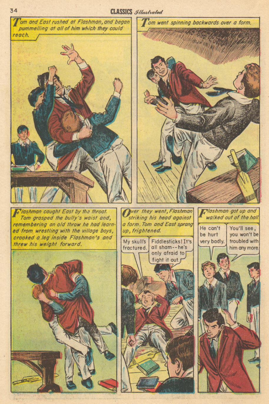 Read online Classics Illustrated comic -  Issue #45 - 36