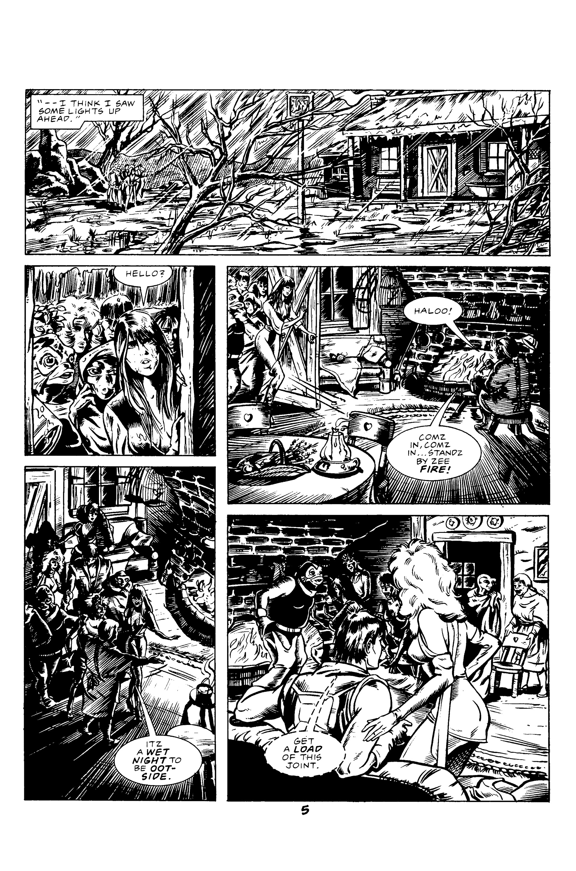 Read online Ex-Mutants: The Shattered Earth Chronicles comic -  Issue #5 - 7