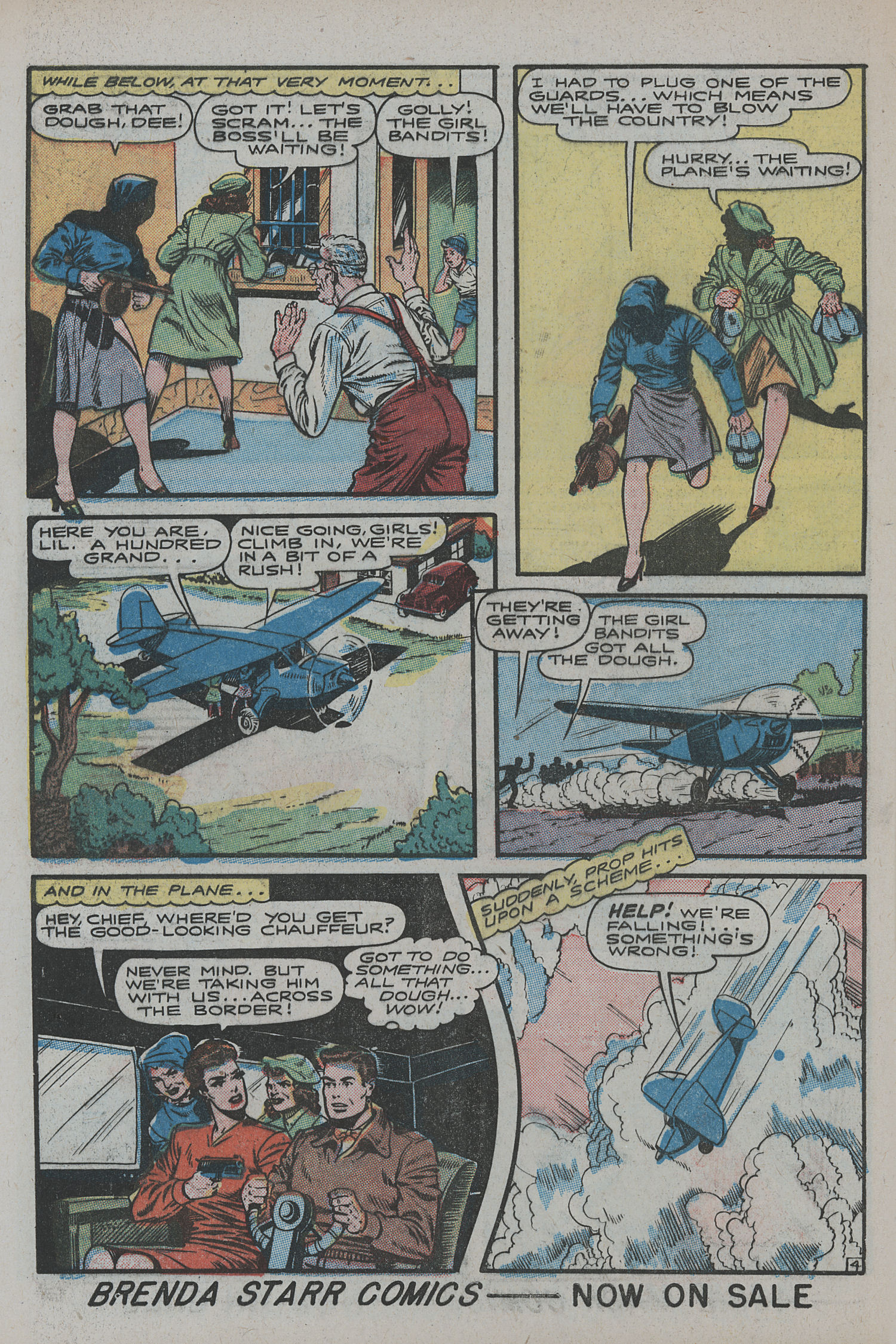 Read online Bruce Gentry comic -  Issue #1 - 32