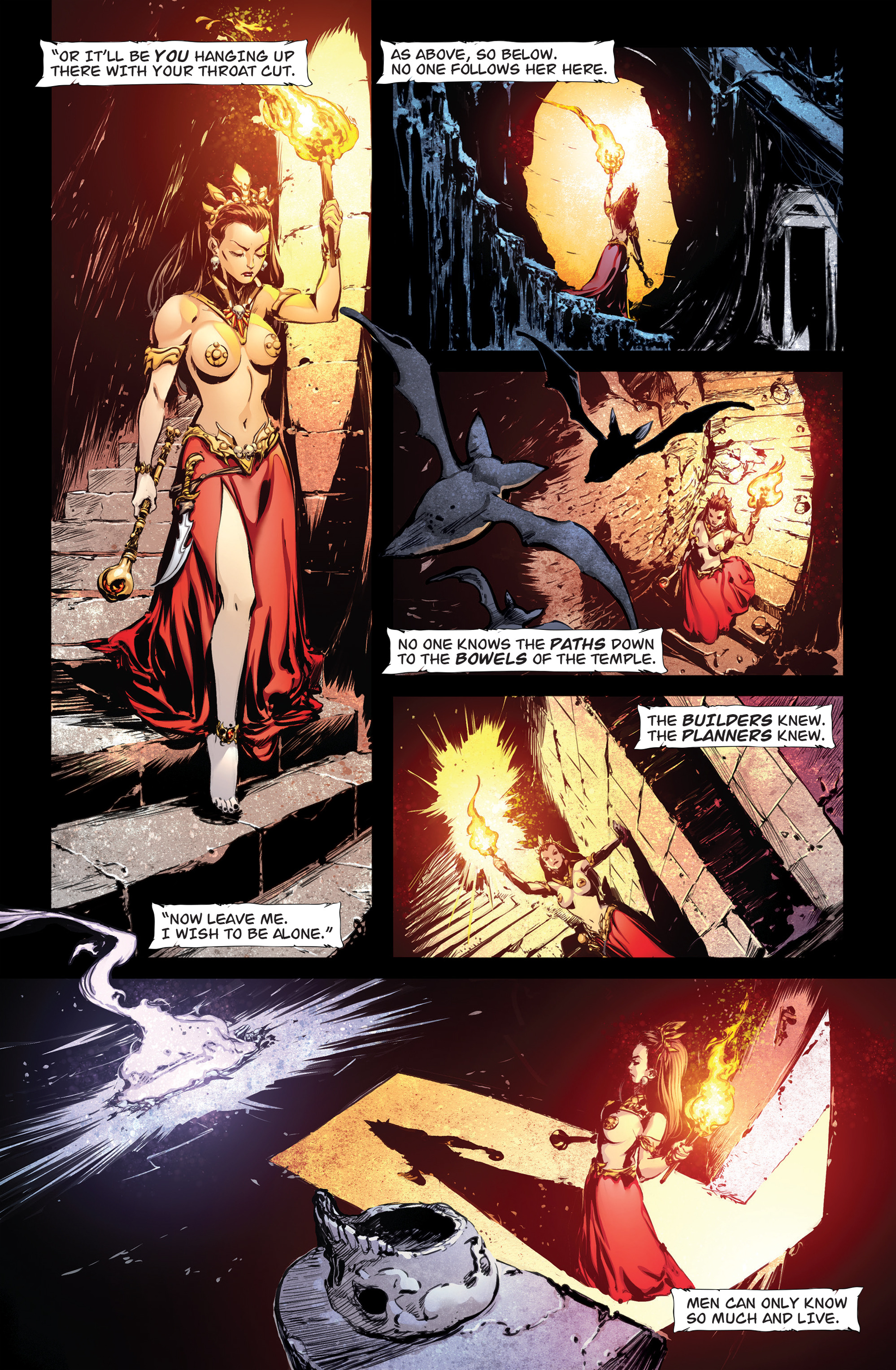 Read online Queen of Vampires comic -  Issue #1 - 19