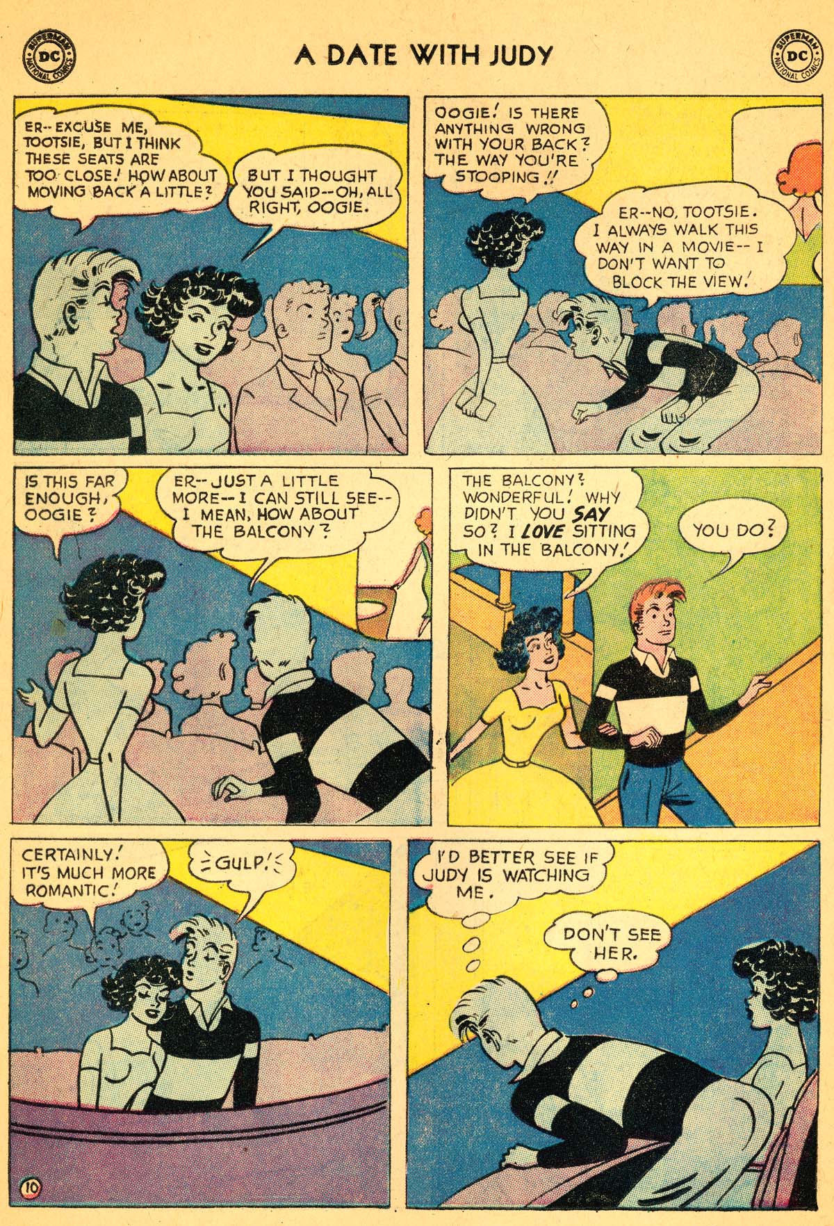 Read online A Date with Judy comic -  Issue #69 - 12