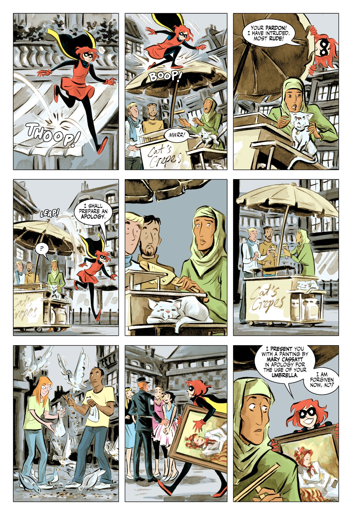 Read online Bandette (2012) comic -  Issue #17 - 13