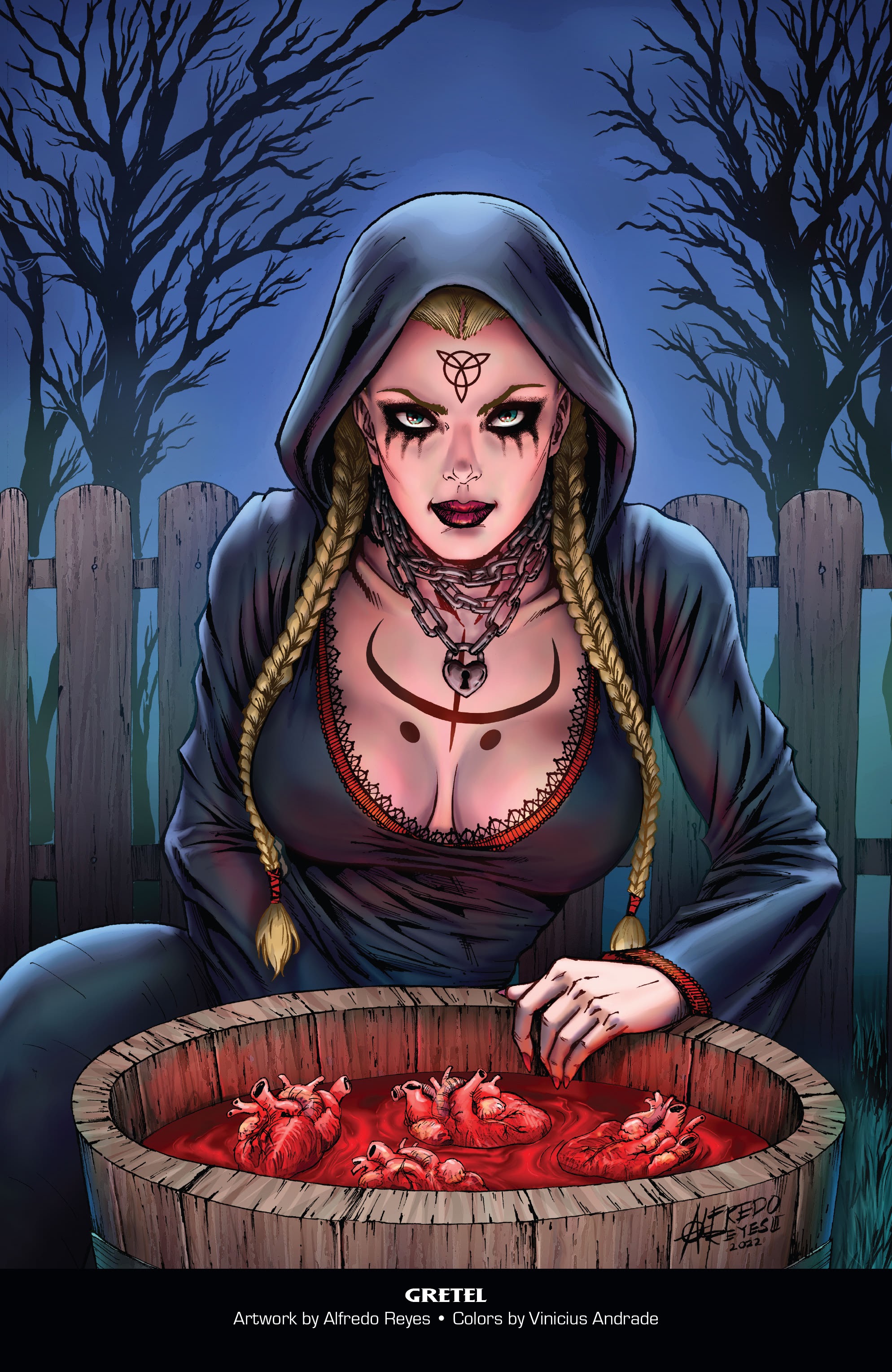 Read online Grimm Fairy Tales 2022 Horror Pinup Special comic -  Issue # Full - 35