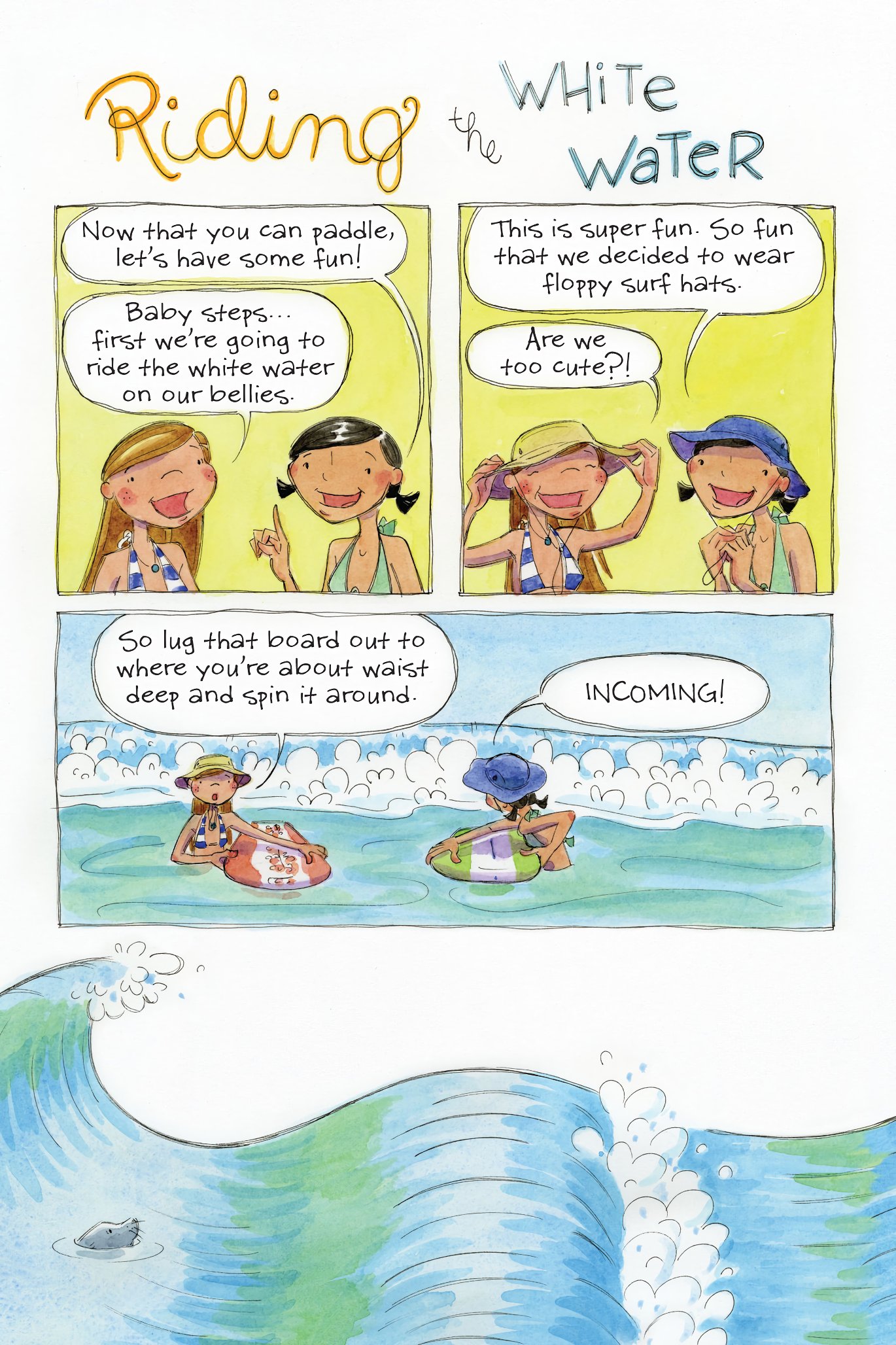 Read online The Science of Surfing: A Surfside Girls Guide to the Ocean comic -  Issue # TPB - 94