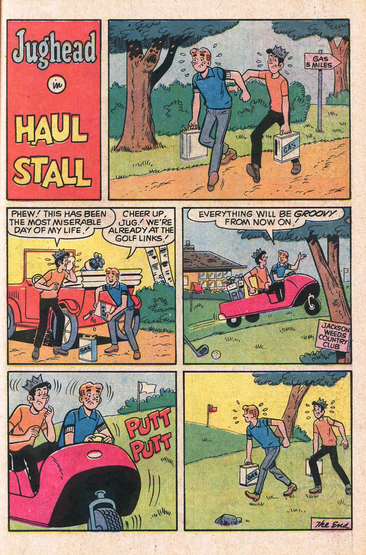 Read online Jughead's Jokes comic -  Issue #21 - 29