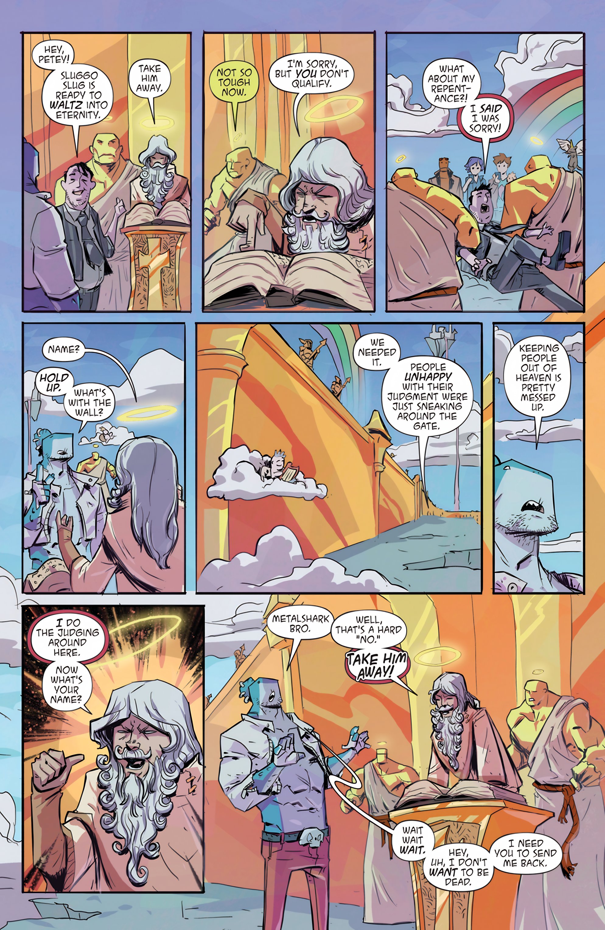 Read online Metalshark Bro: Assault On Hamzig Island comic -  Issue # TPB - 33