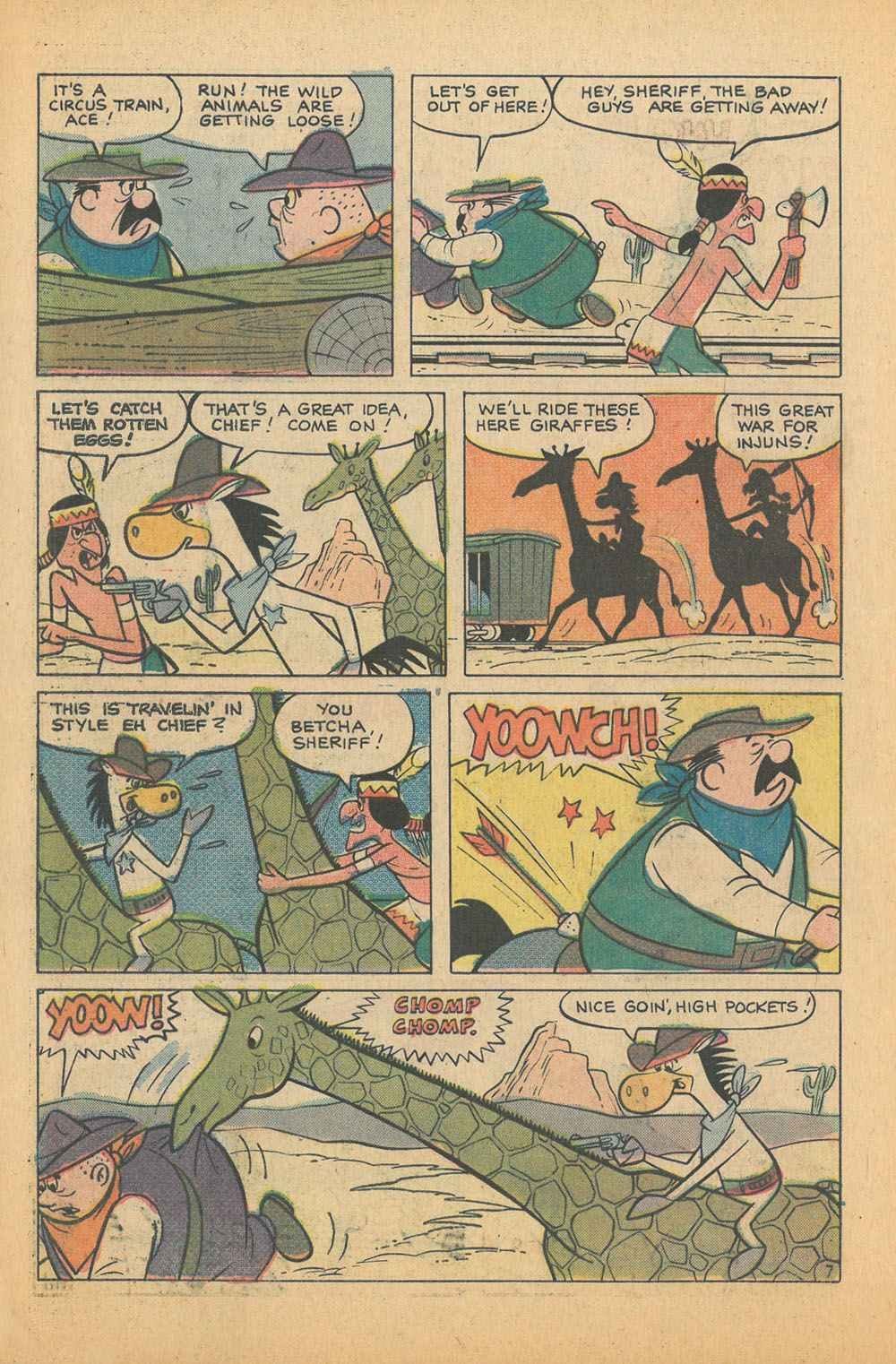 Read online Quick Draw McGraw comic -  Issue #7 - 8