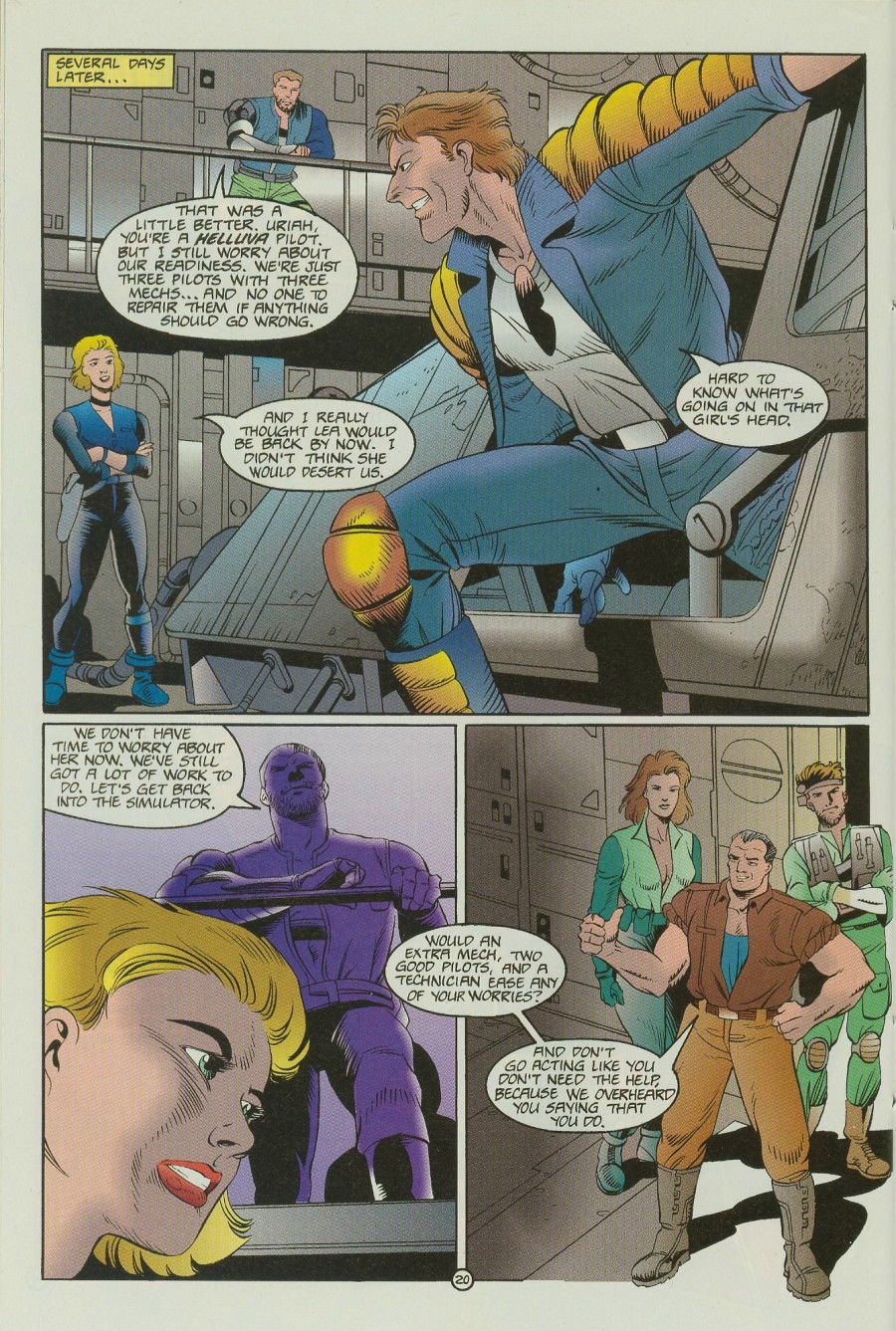 Read online Battletech: Fallout comic -  Issue #2 - 25