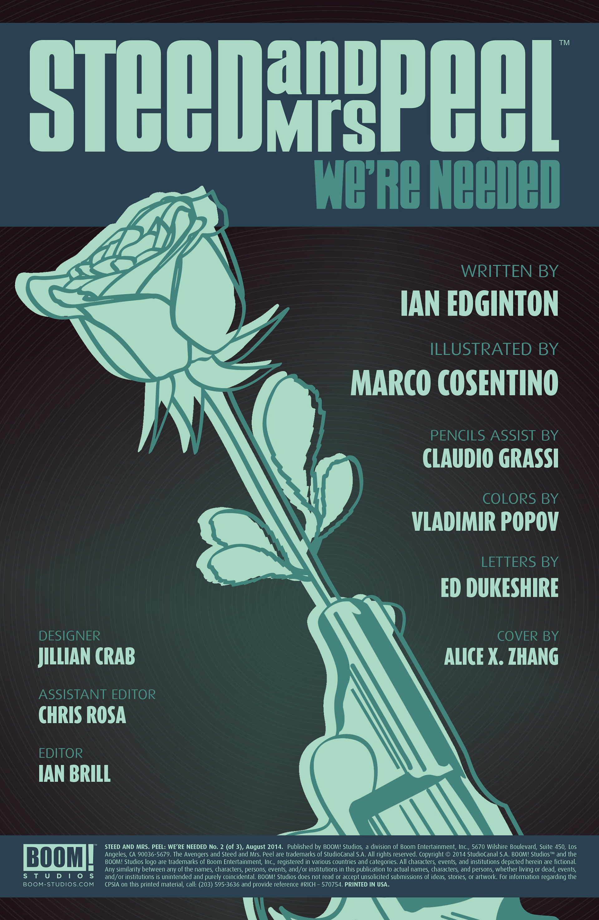 Read online Steed and Mrs. Peel: We're Needed comic -  Issue #2 - 2
