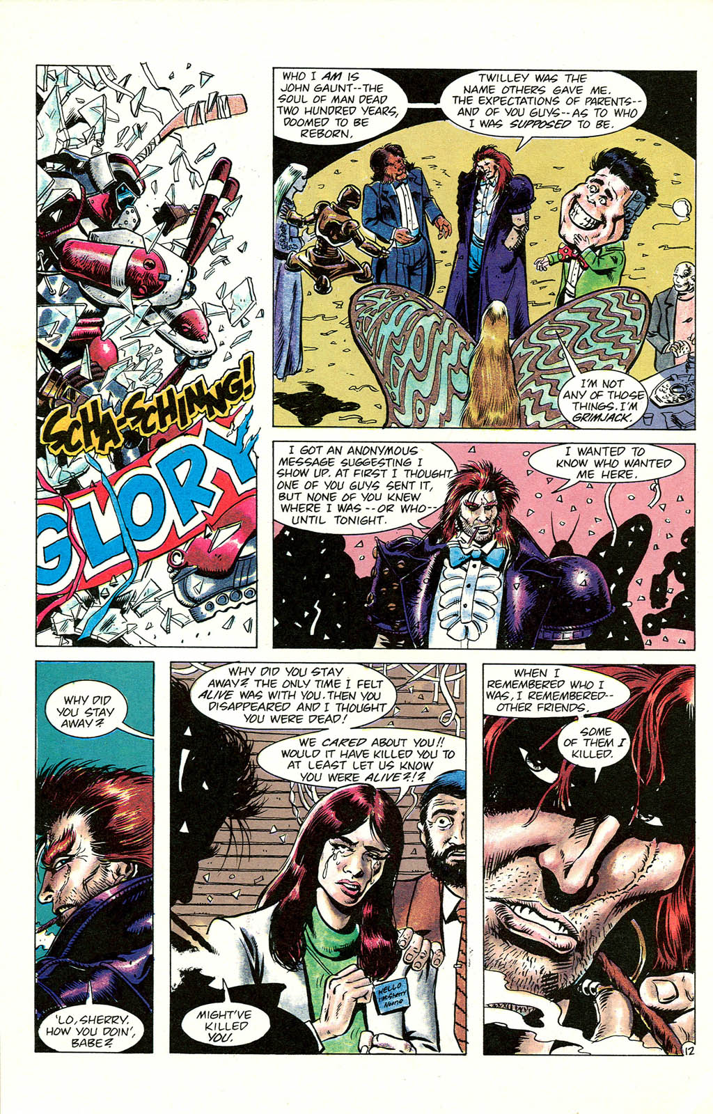 Read online Grimjack comic -  Issue #60 - 16