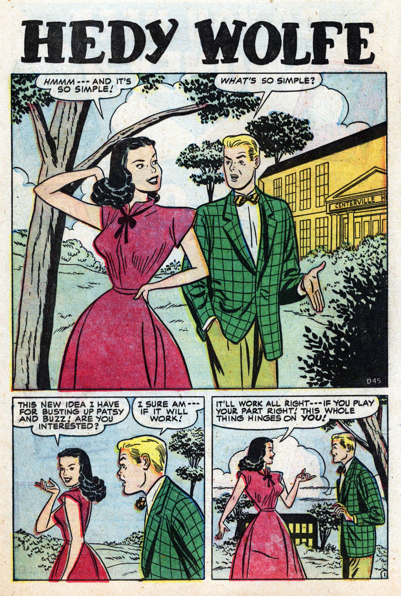 Read online Patsy and her Pals comic -  Issue #3 - 12