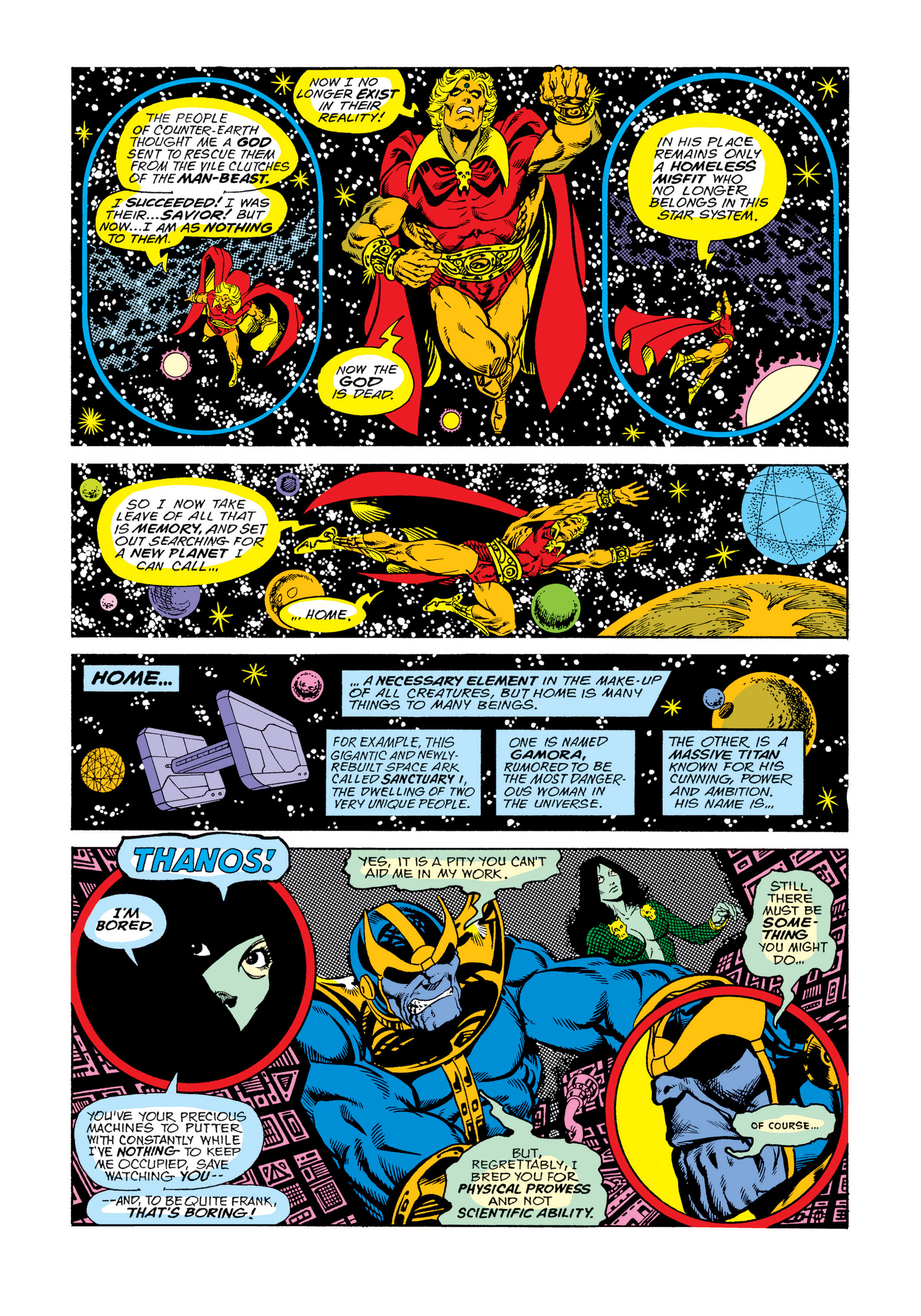 Read online Marvel Masterworks: Warlock comic -  Issue # TPB 2 (Part 3) - 1
