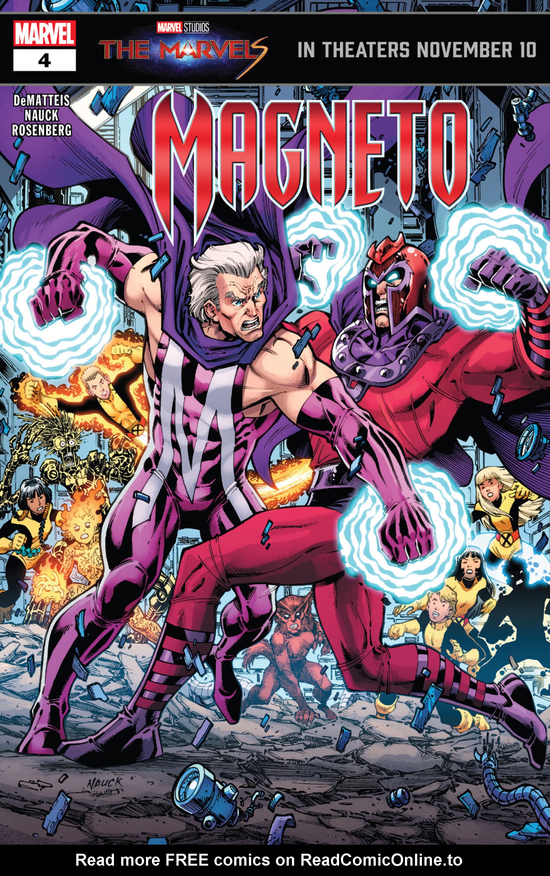 Read online Magneto (2023) comic -  Issue #4 - 1