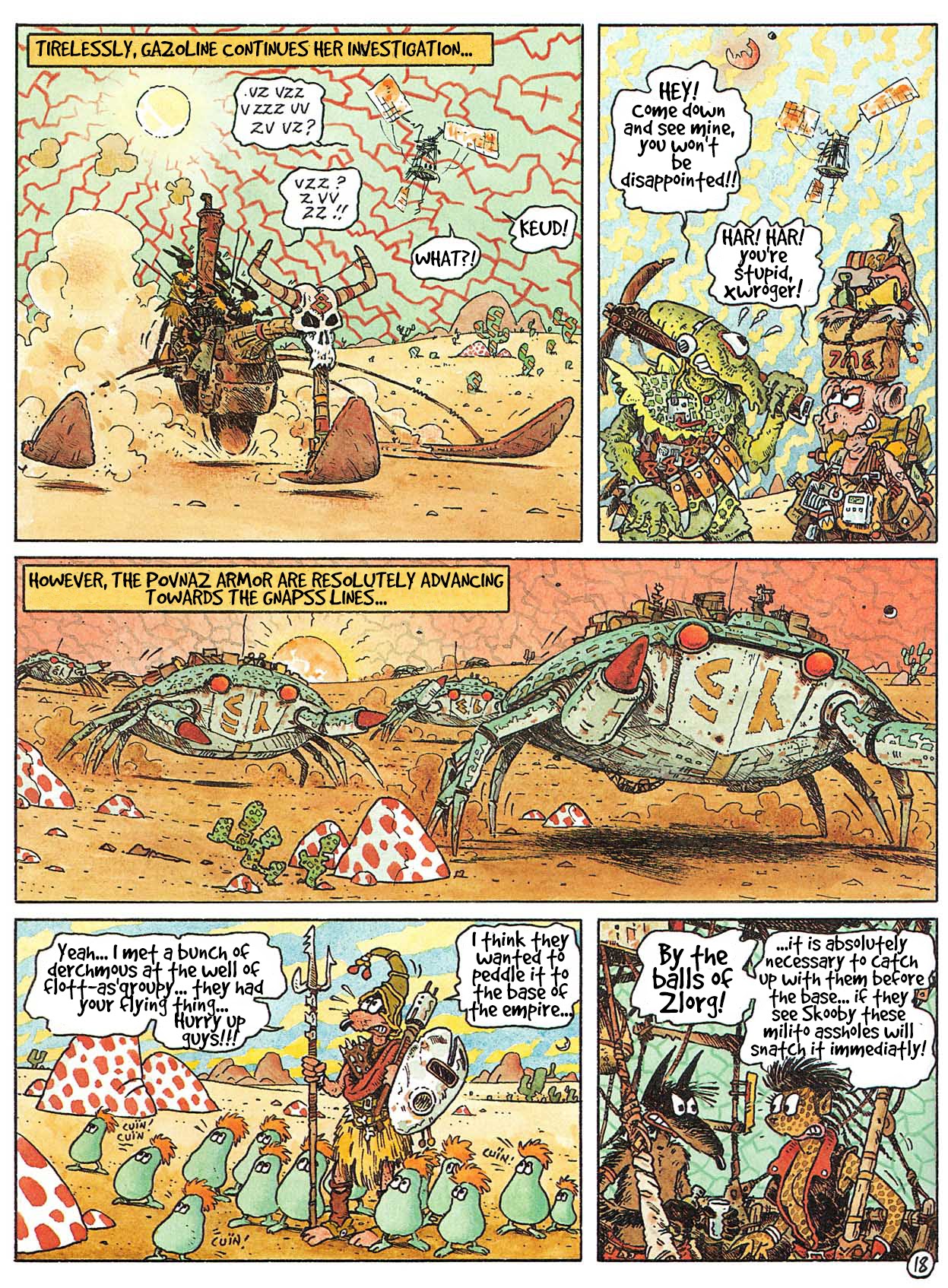 Read online Gazoline and the Red Planet comic -  Issue # Full - 21