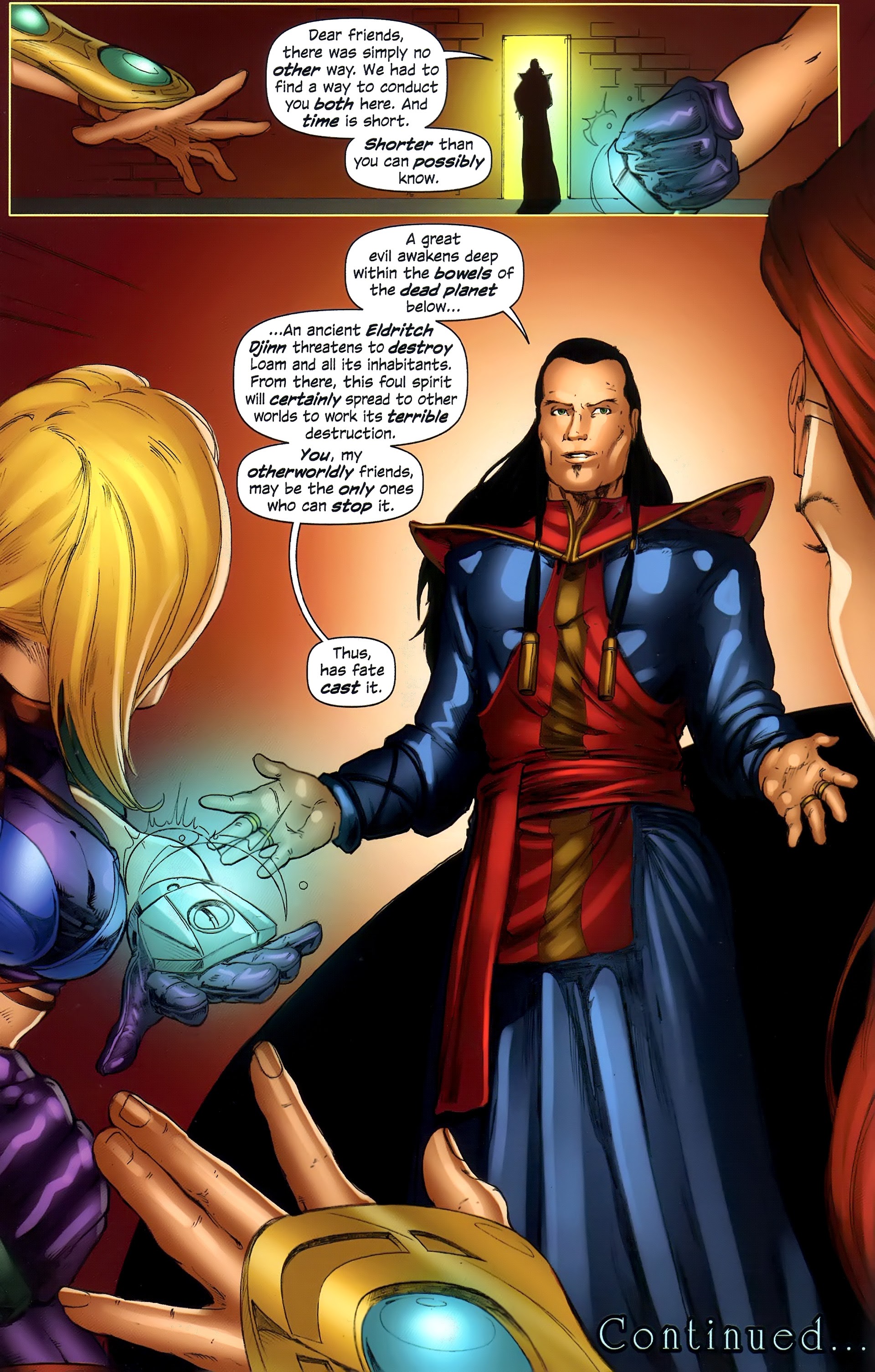 Read online 10th Muse vs. Legend of Isis comic -  Issue #1 - 24