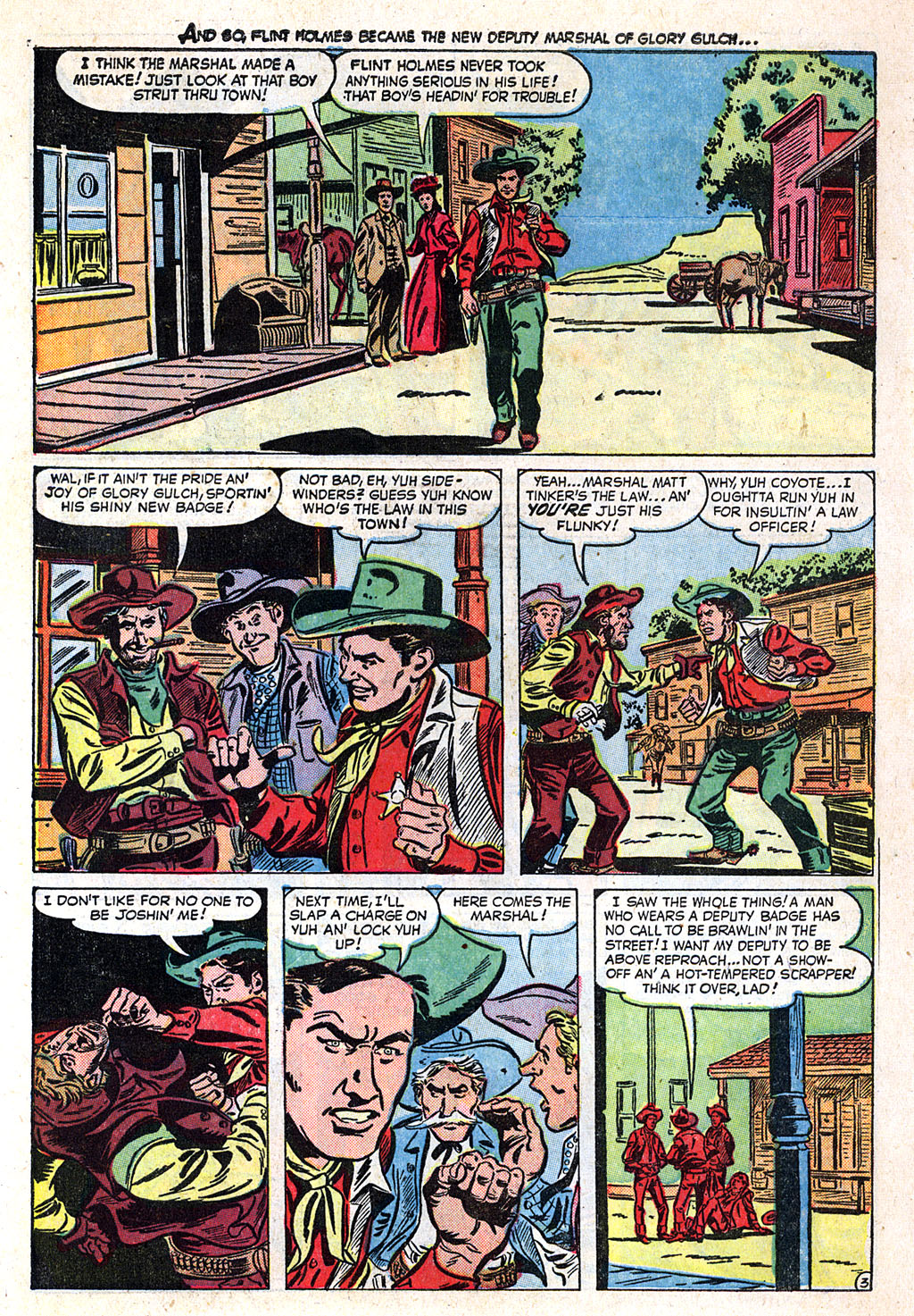 Read online Western Outlaws (1954) comic -  Issue #10 - 30