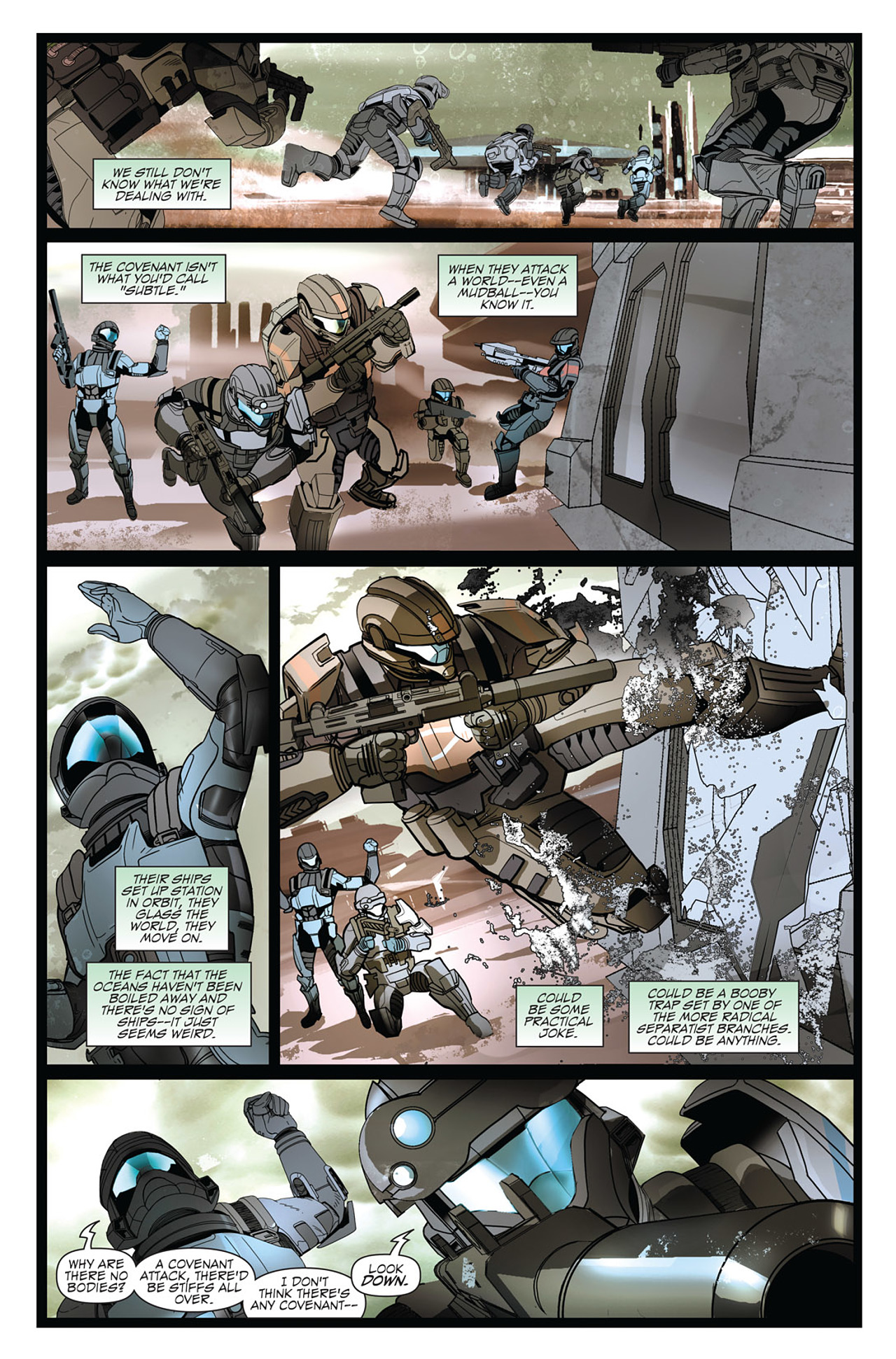 Read online Halo: Helljumper comic -  Issue # Full - 25