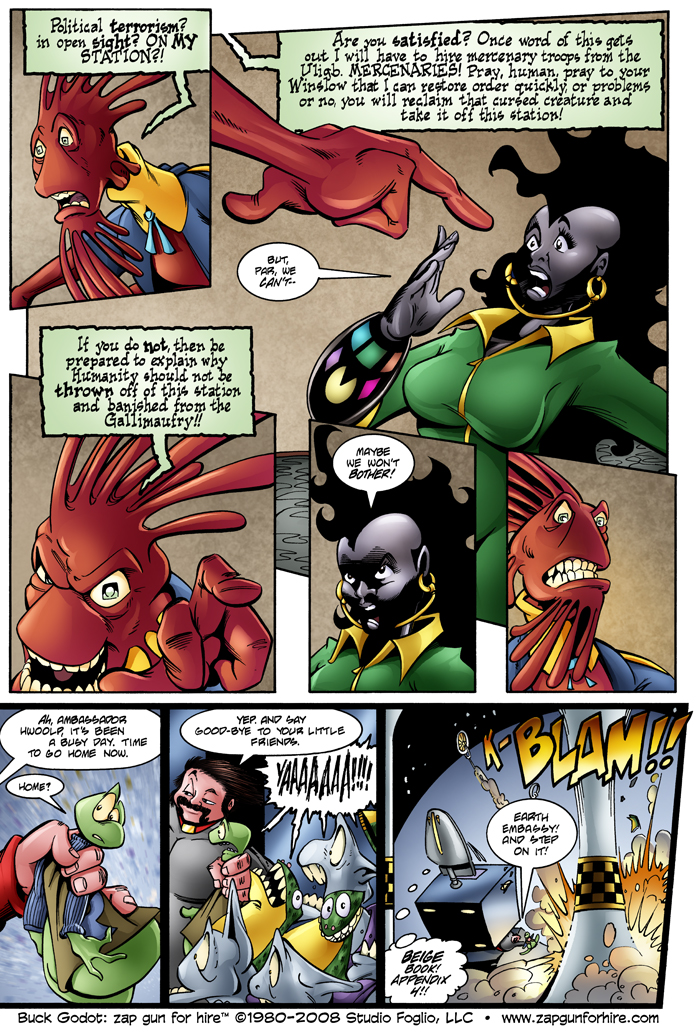 Read online Buck Godot - Zap Gun For Hire comic -  Issue #3 - 24