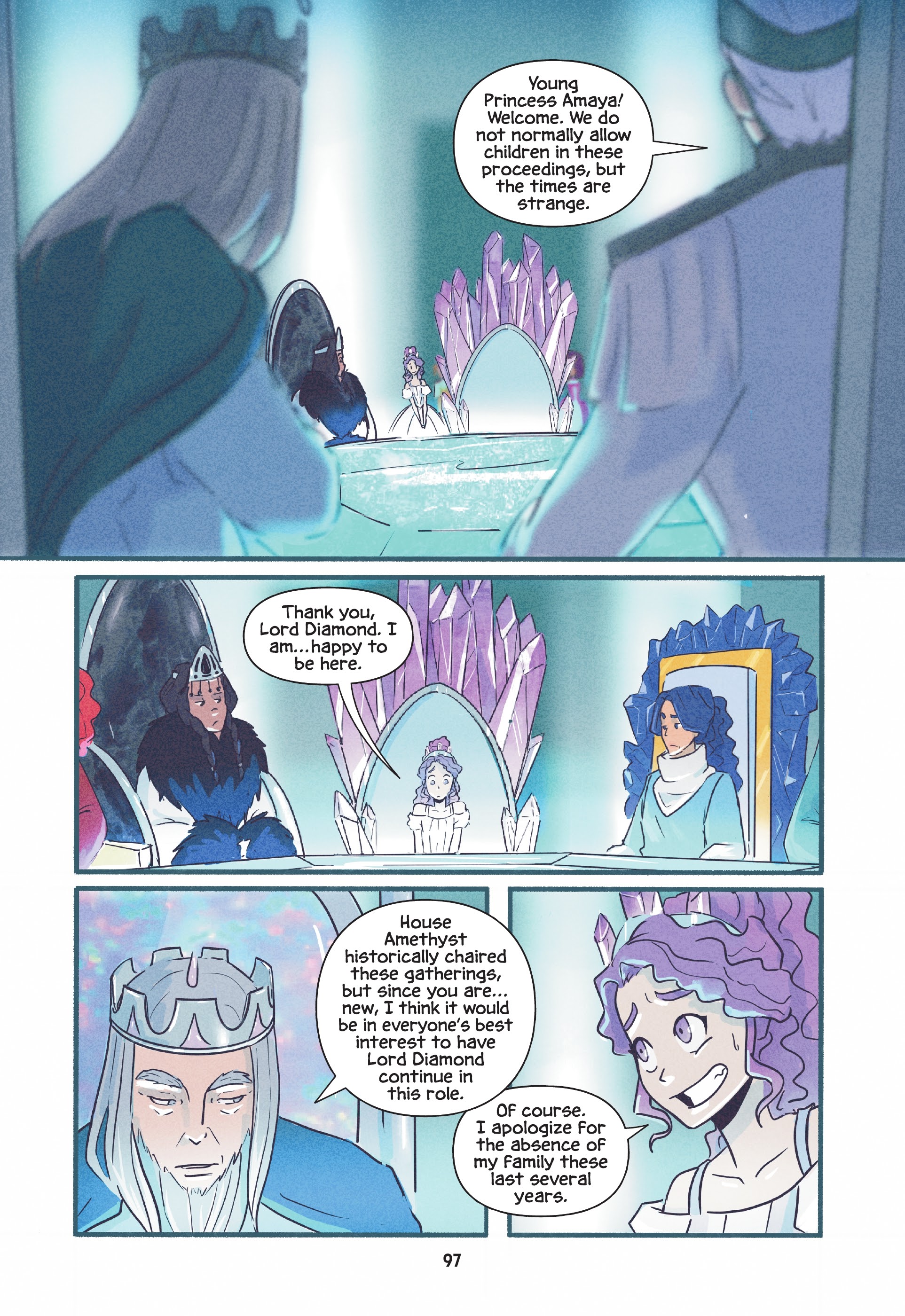 Read online Amethyst: Princess of Gemworld (2021) comic -  Issue # TPB (Part 1) - 96
