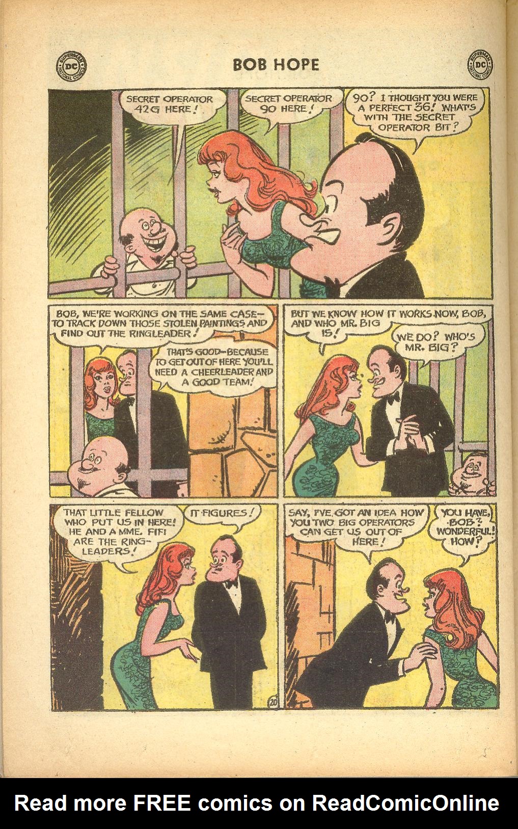 Read online The Adventures of Bob Hope comic -  Issue #82 - 26