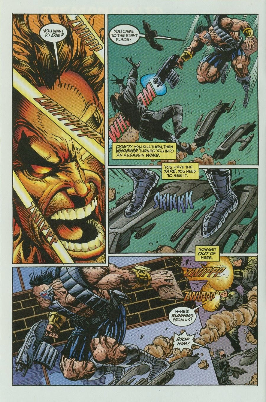Read online The Man Called A-X (1994) comic -  Issue #4 - 4