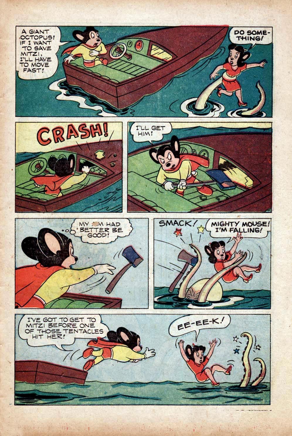 Read online Paul Terry's Mighty Mouse Comics comic -  Issue #48 - 32
