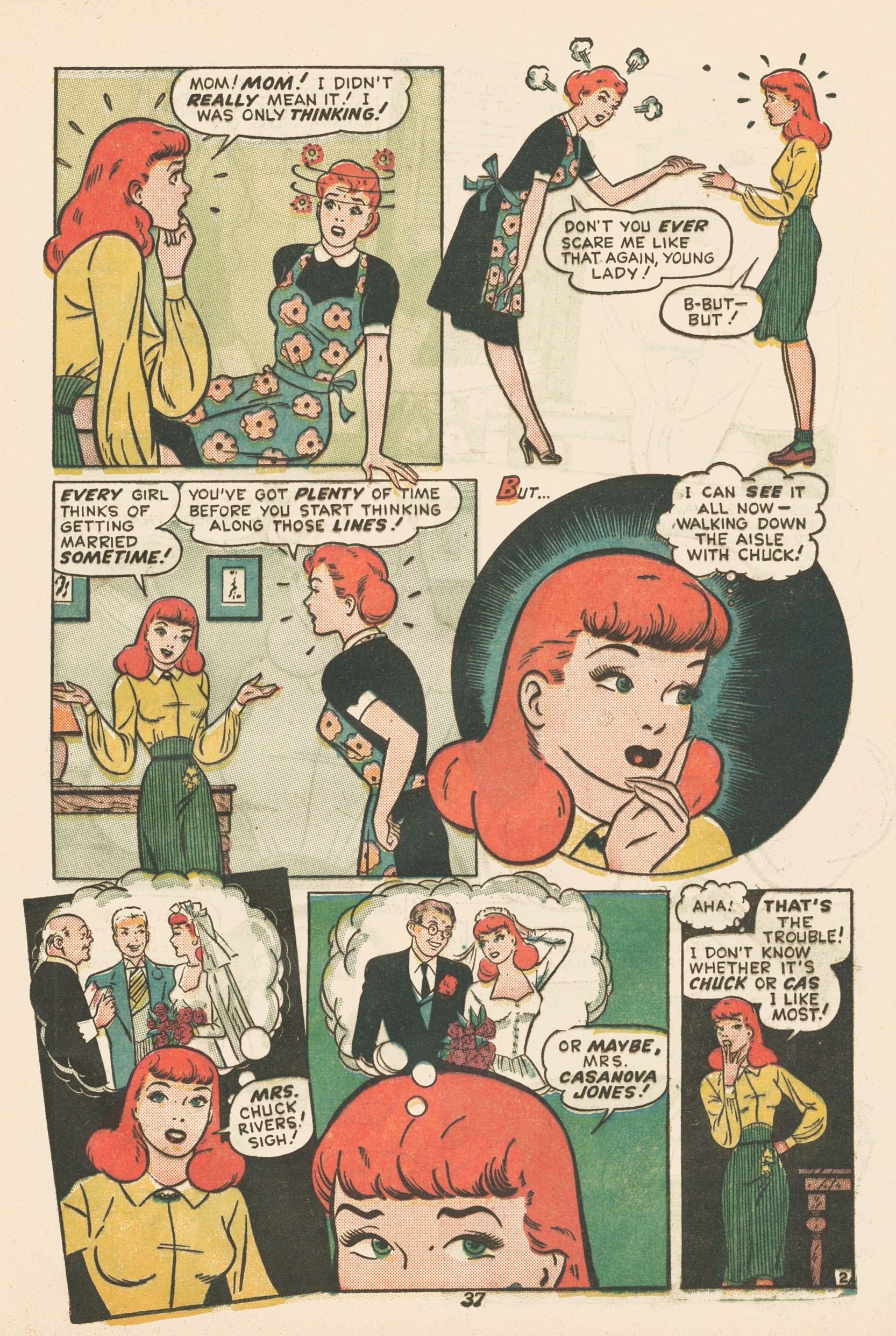 Read online Junior Miss (1947) comic -  Issue #29 - 33