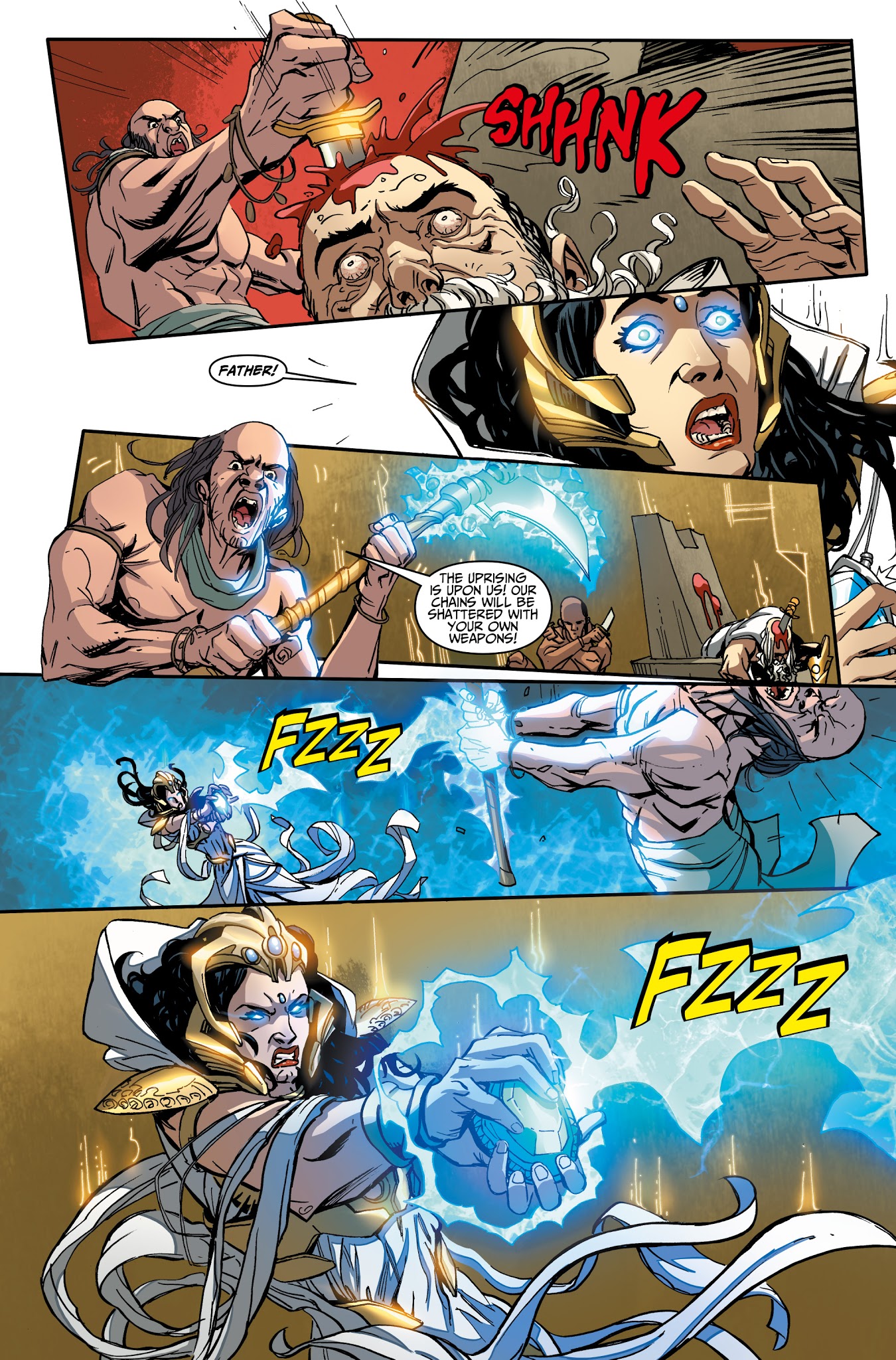 Read online Assassin's Creed: Uprising comic -  Issue #4 - 17