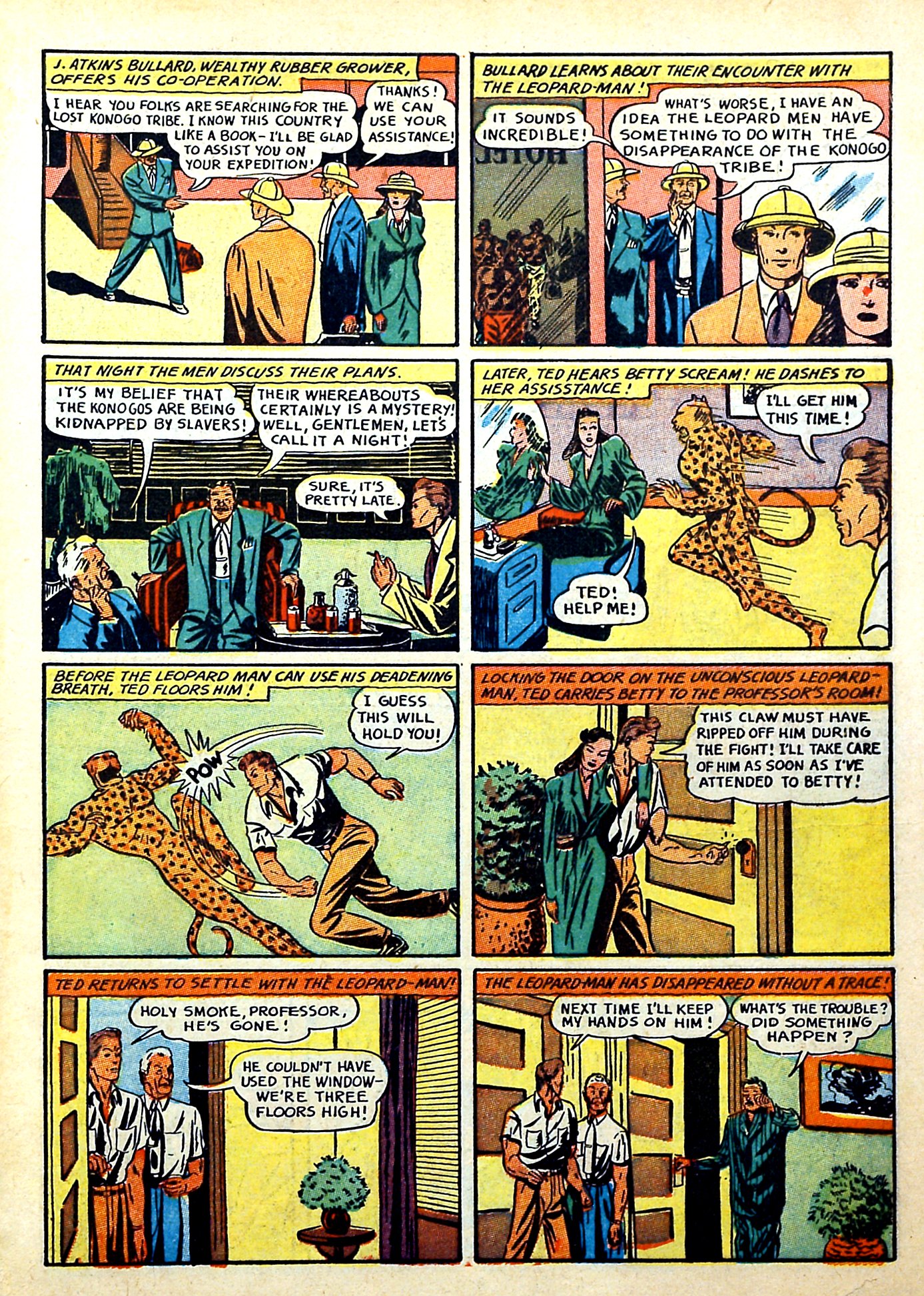 Read online Exciting Comics comic -  Issue #2 - 5