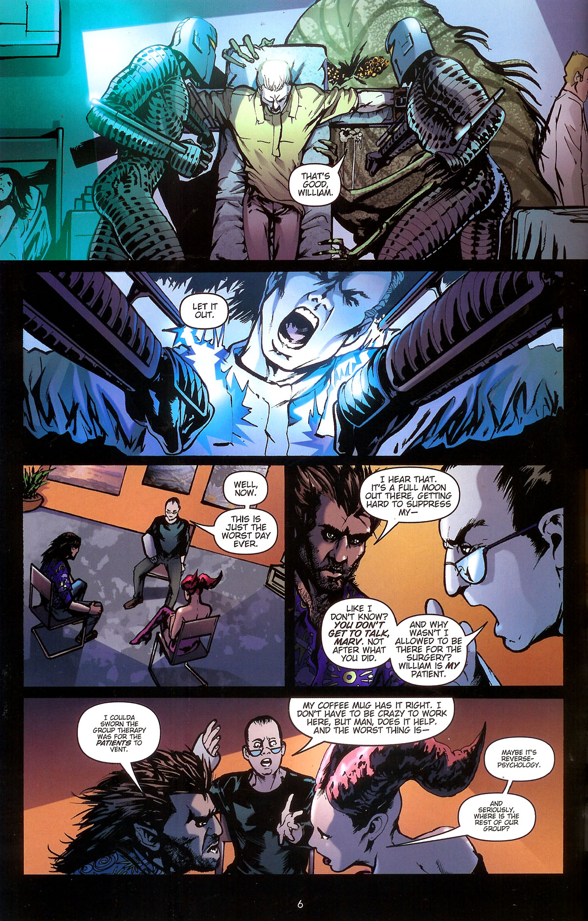 Read online Spike: Asylum comic -  Issue #4 - 8