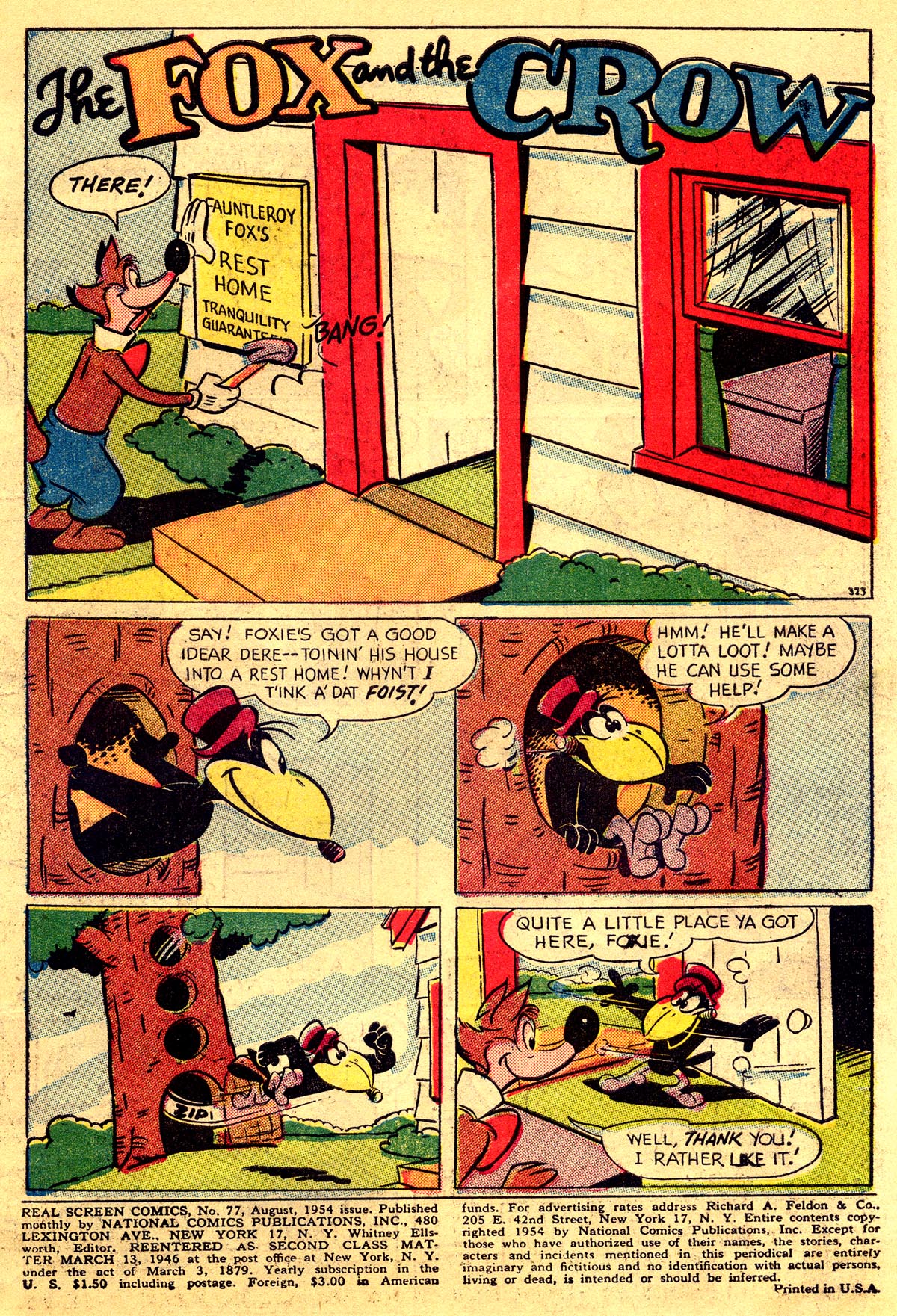 Read online Real Screen Comics comic -  Issue #77 - 3