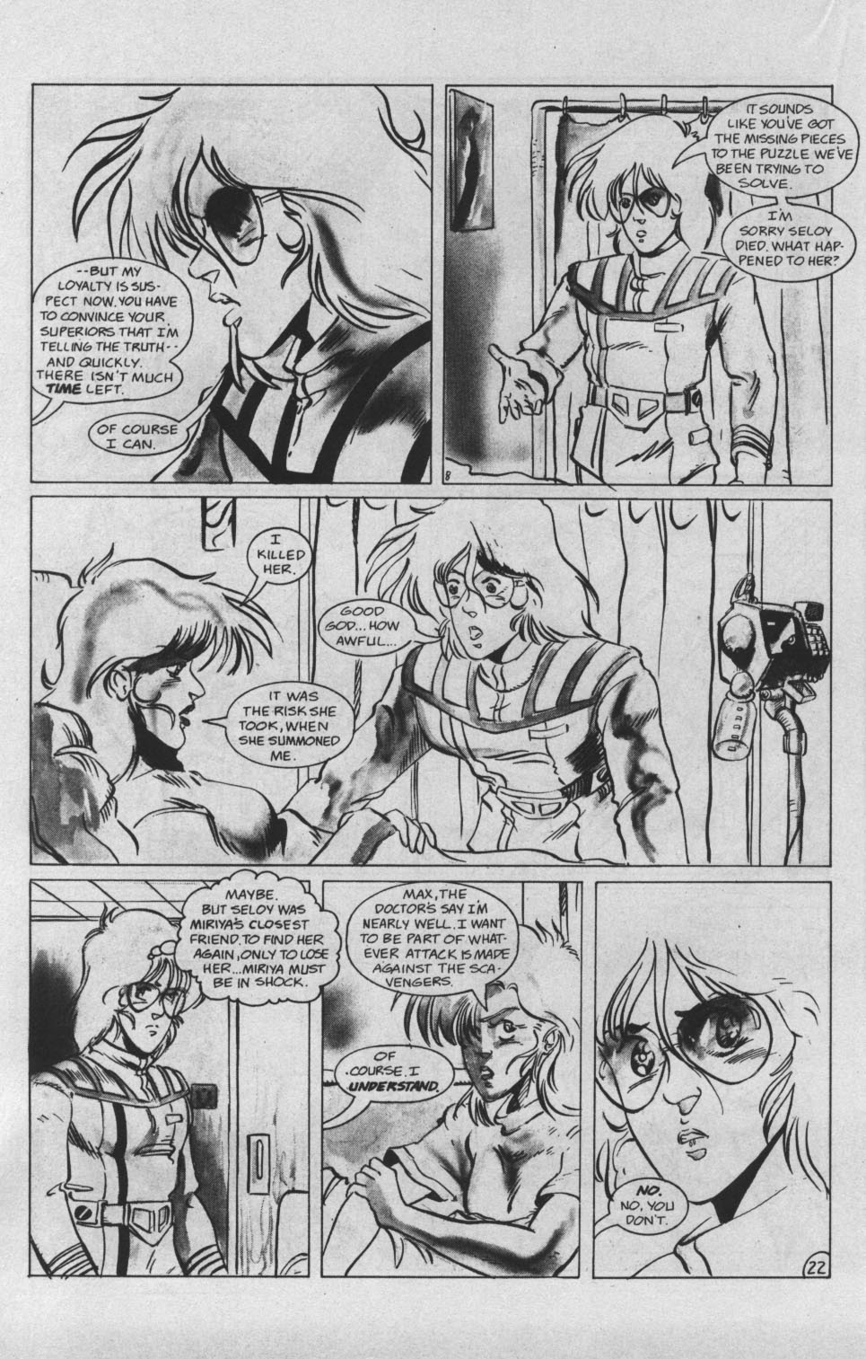 Read online Robotech II: The Sentinels - The Malcontent Uprisings comic -  Issue #10 - 24