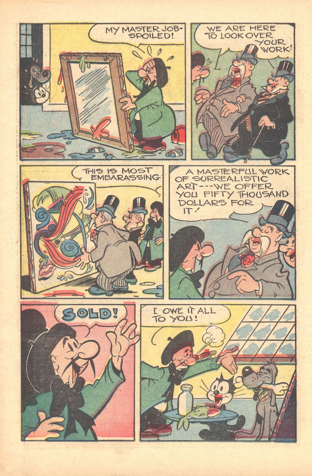 Read online Felix the Cat (1951) comic -  Issue #32 - 14