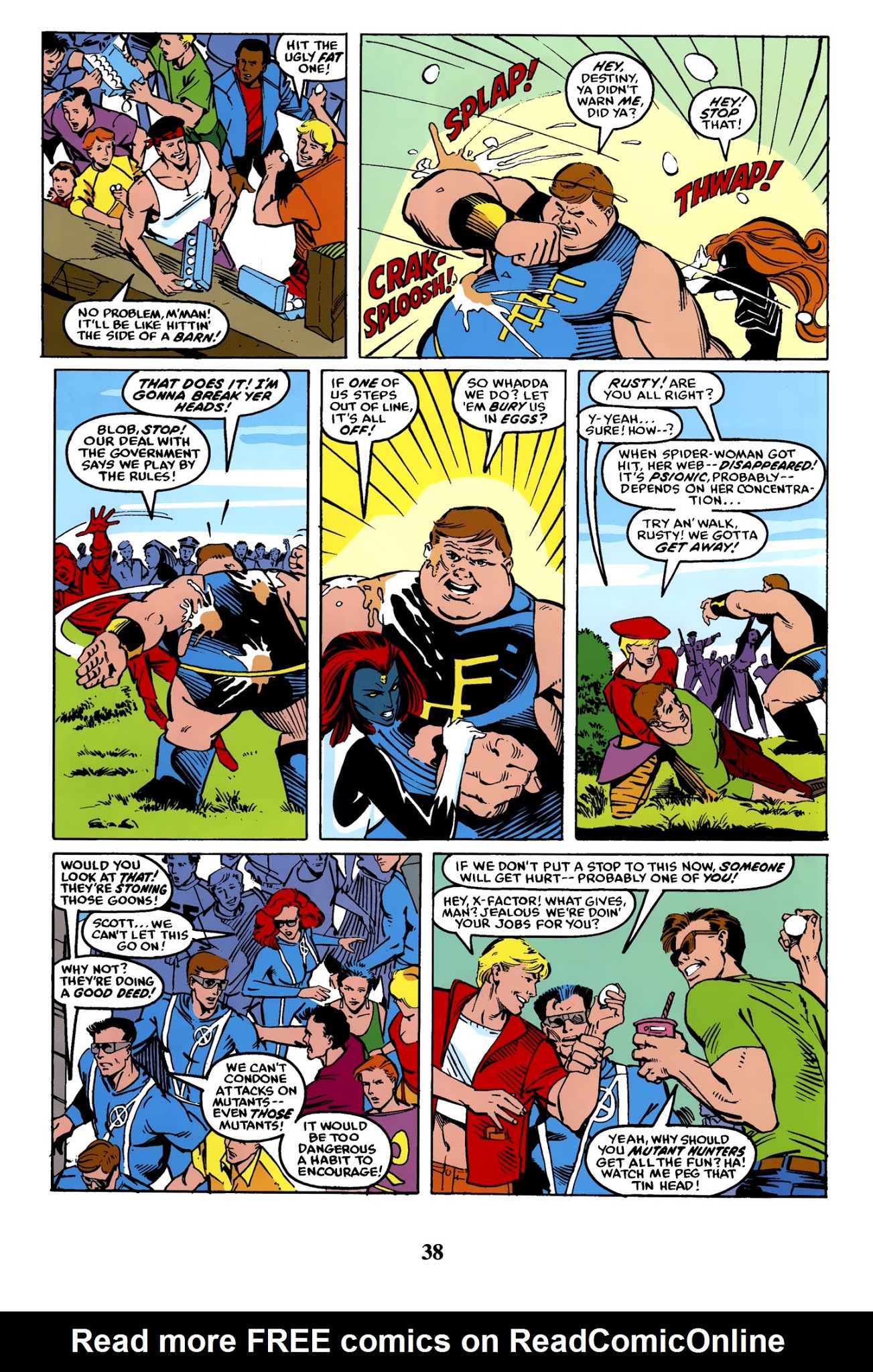Read online X-Men: Mutant Massacre comic -  Issue # TPB - 38