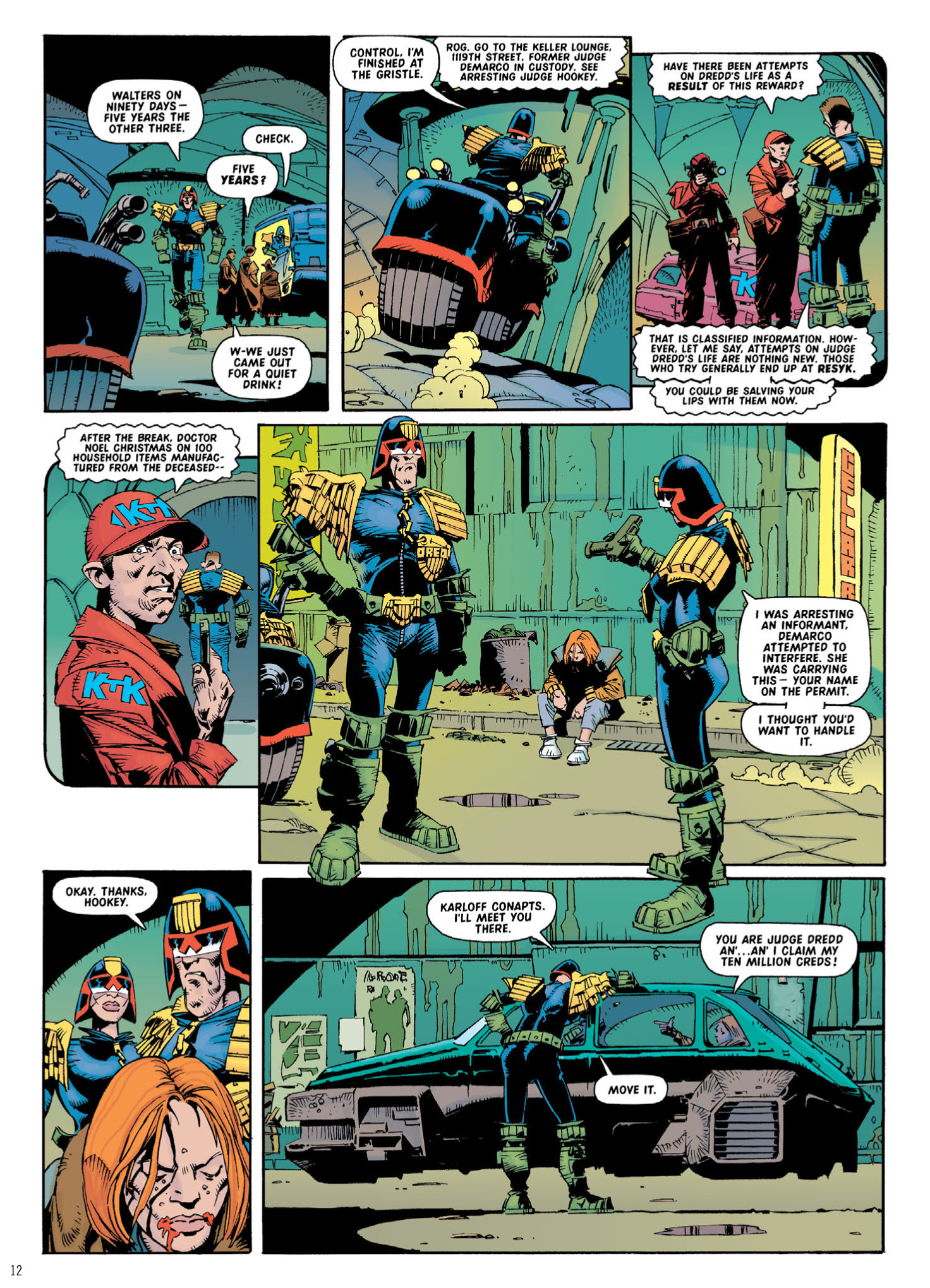 Read online Judge Dredd: The Complete Case Files comic -  Issue # TPB 30 - 14