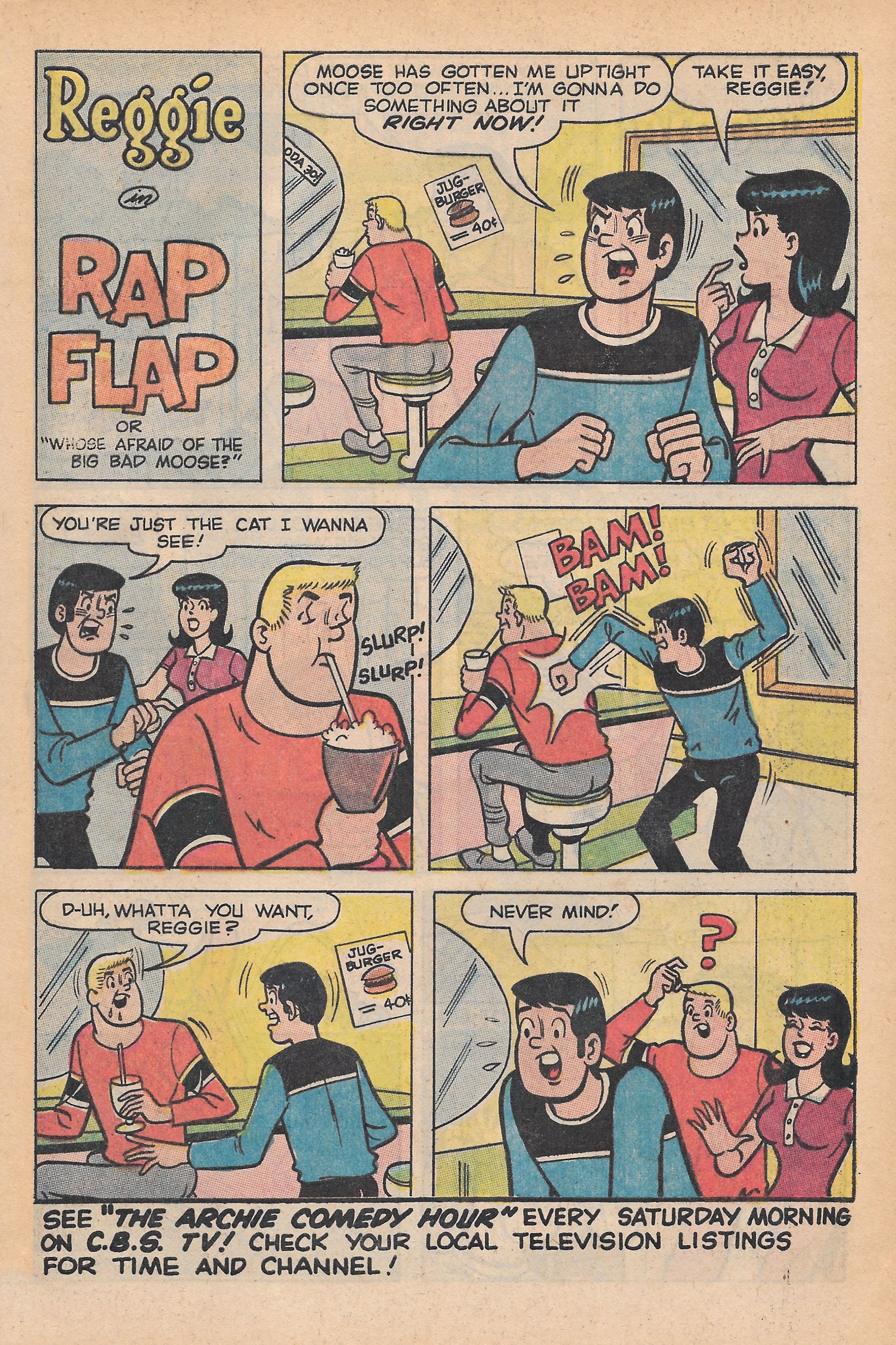 Read online Reggie's Wise Guy Jokes comic -  Issue #11 - 33