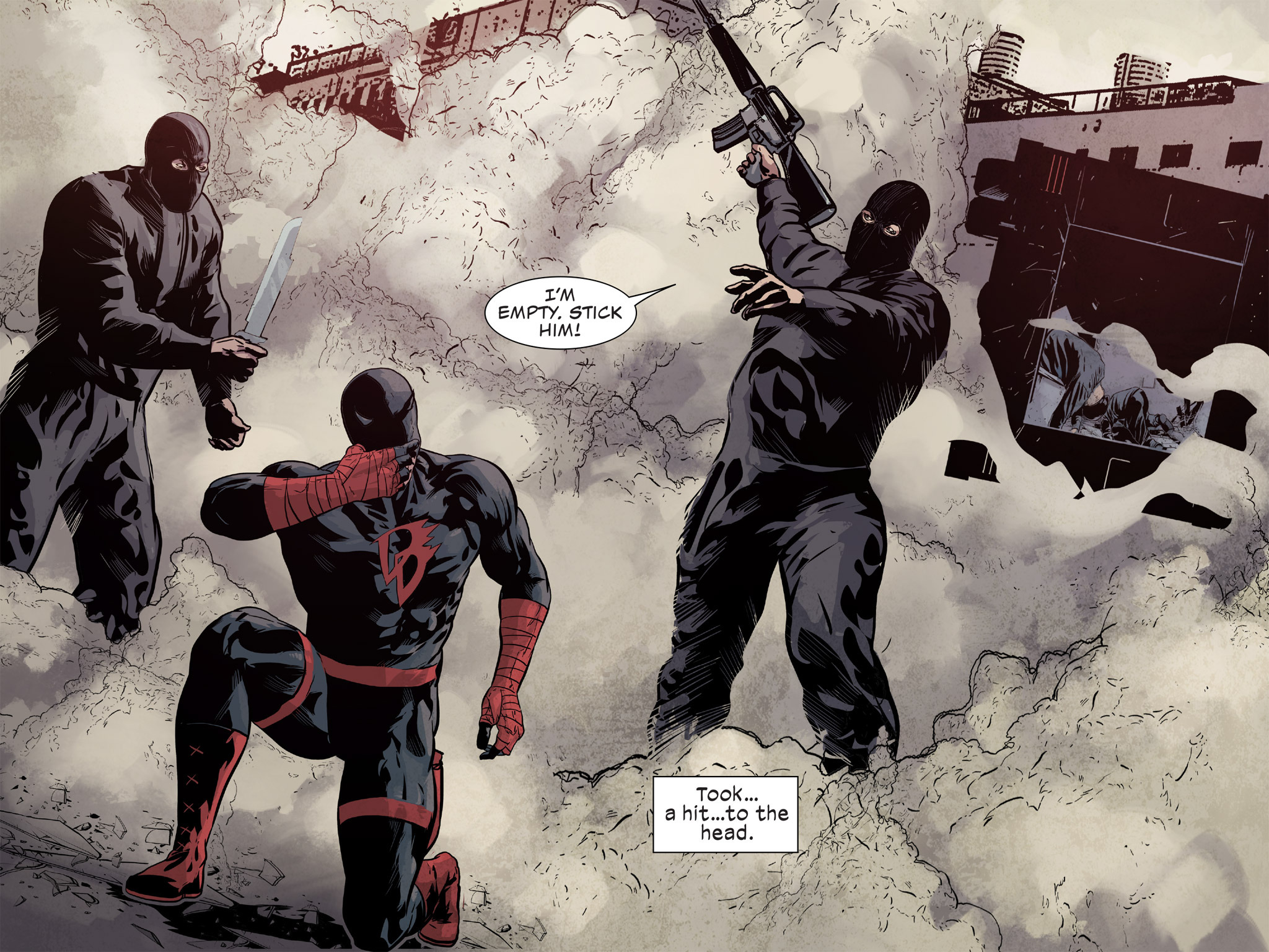 Read online Daredevil / Punisher : The Seventh Circle comic -  Issue #3 - 3