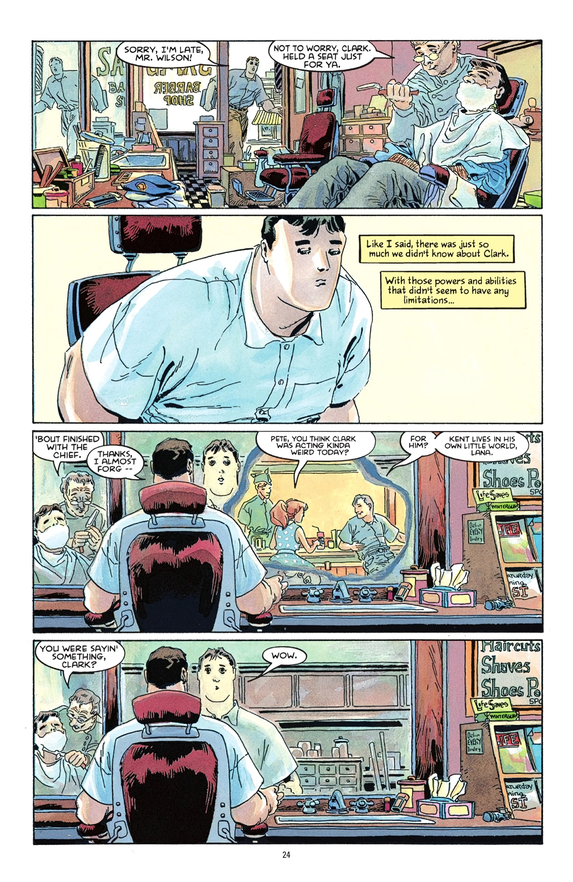 Read online Superman For All Seasons (2023) comic -  Issue # TPB (Part 1) - 21