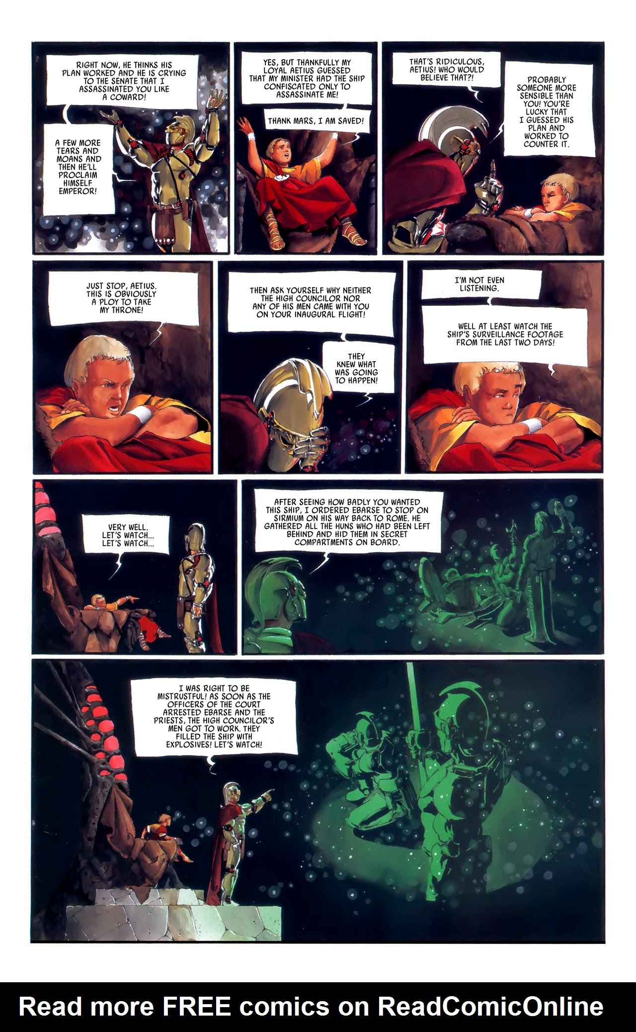 Read online Scourge of the Gods comic -  Issue #3 - 42