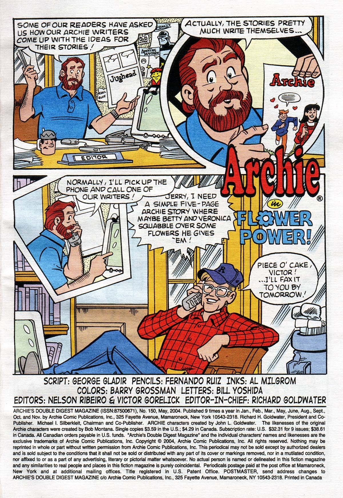 Read online Archie's Double Digest Magazine comic -  Issue #150 - 2