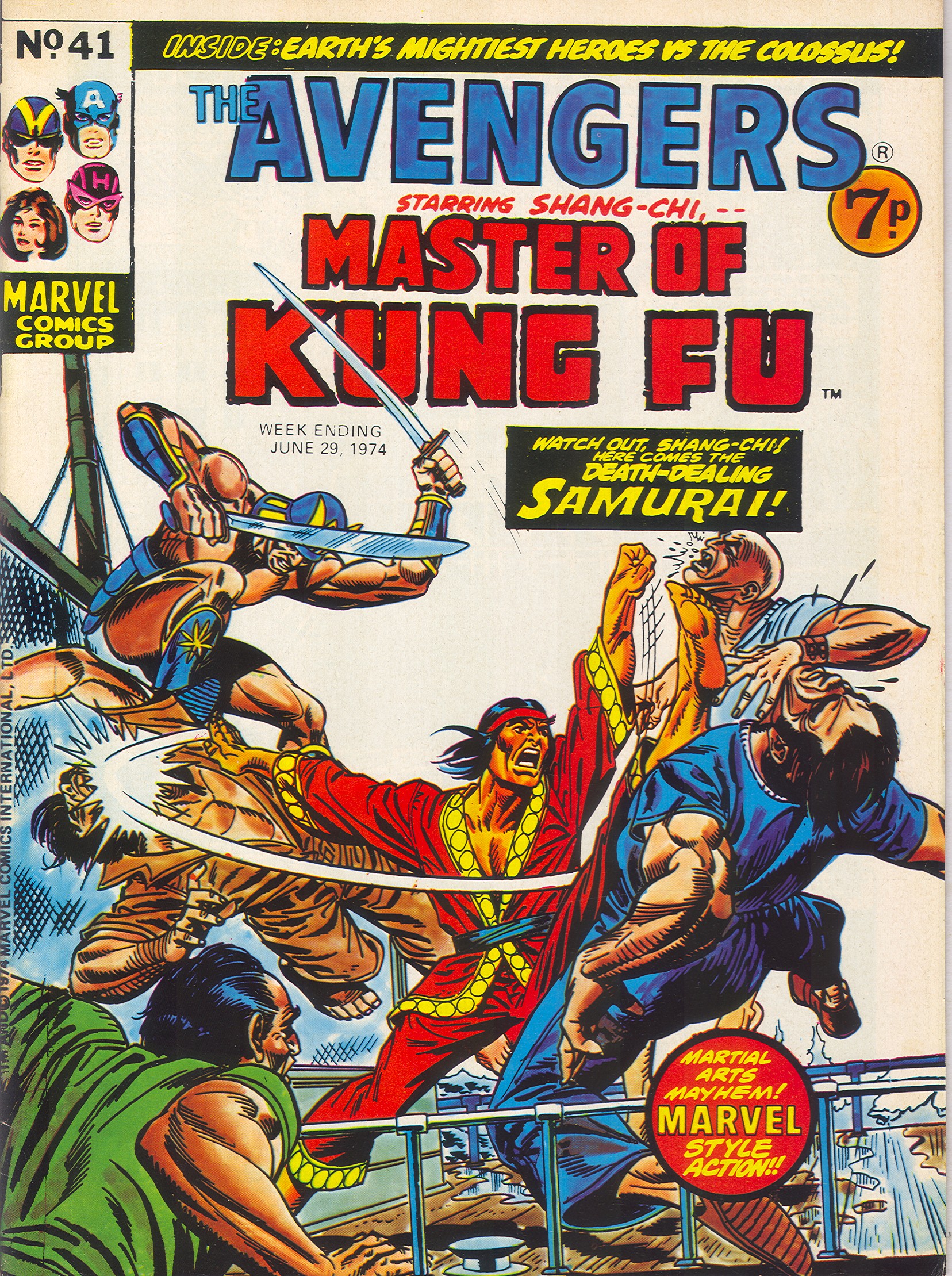 Read online The Avengers (1973) comic -  Issue #41 - 1