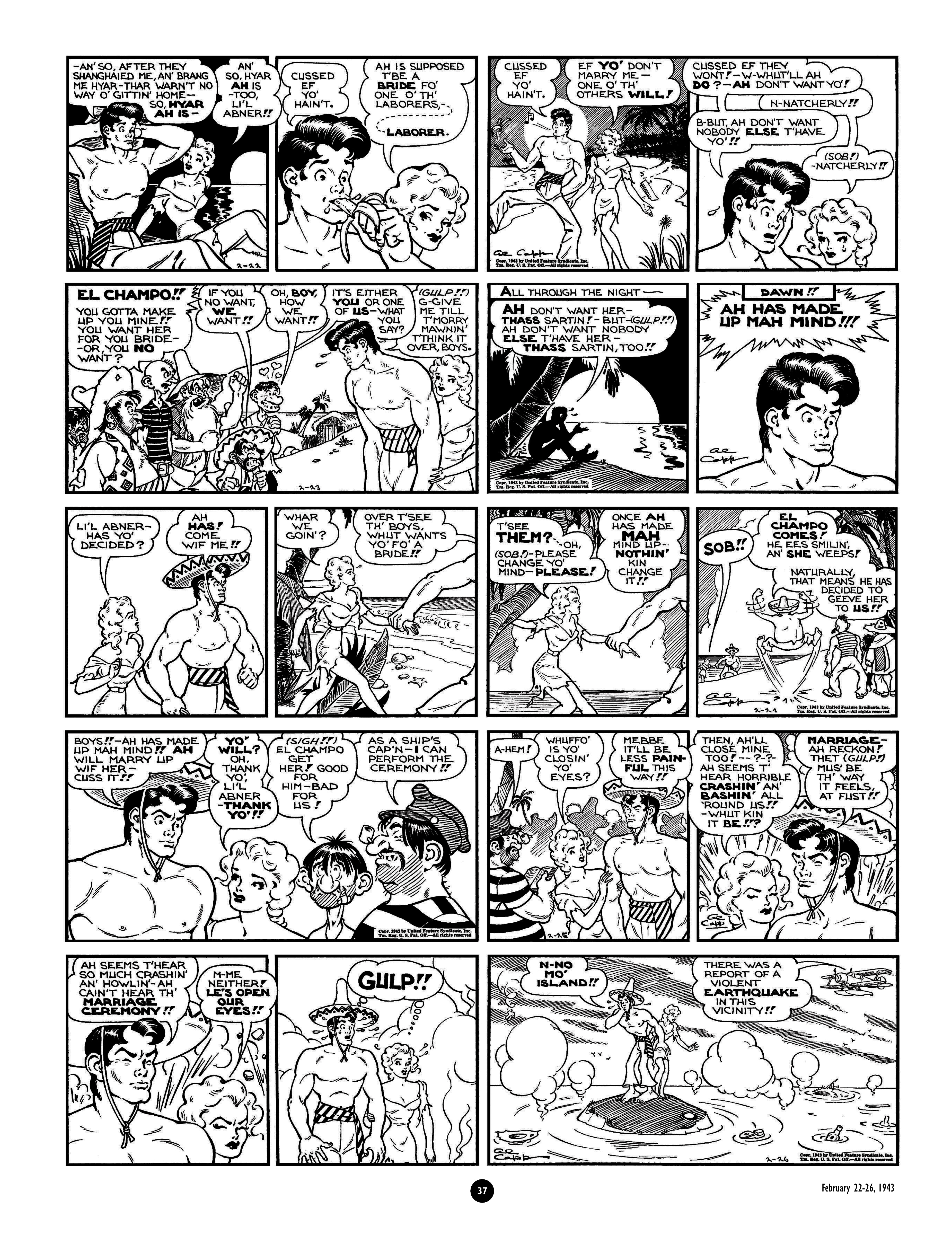 Read online Al Capp's Li'l Abner Complete Daily & Color Sunday Comics comic -  Issue # TPB 5 (Part 1) - 38
