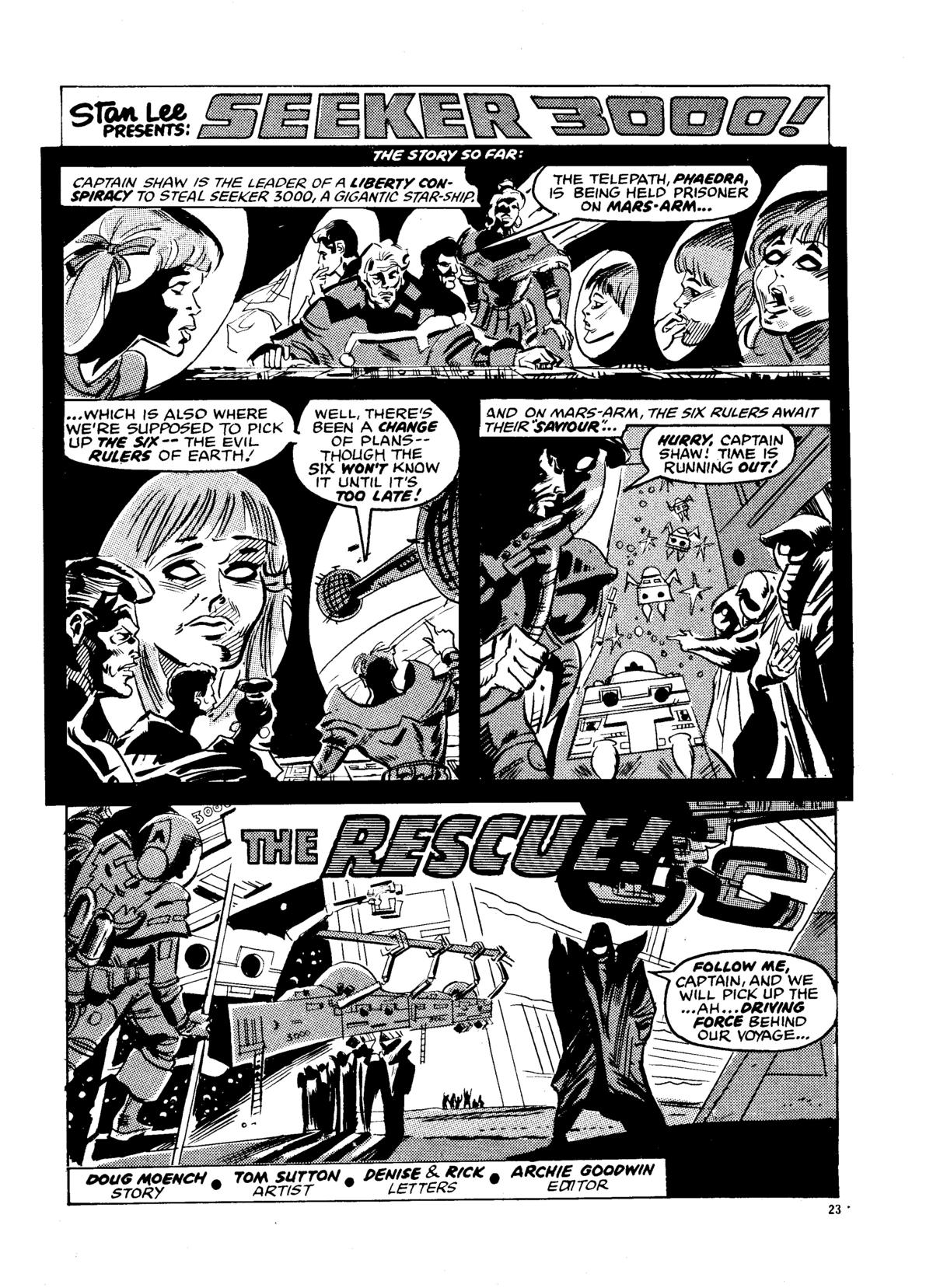 Read online Star Wars Weekly comic -  Issue #34 - 23