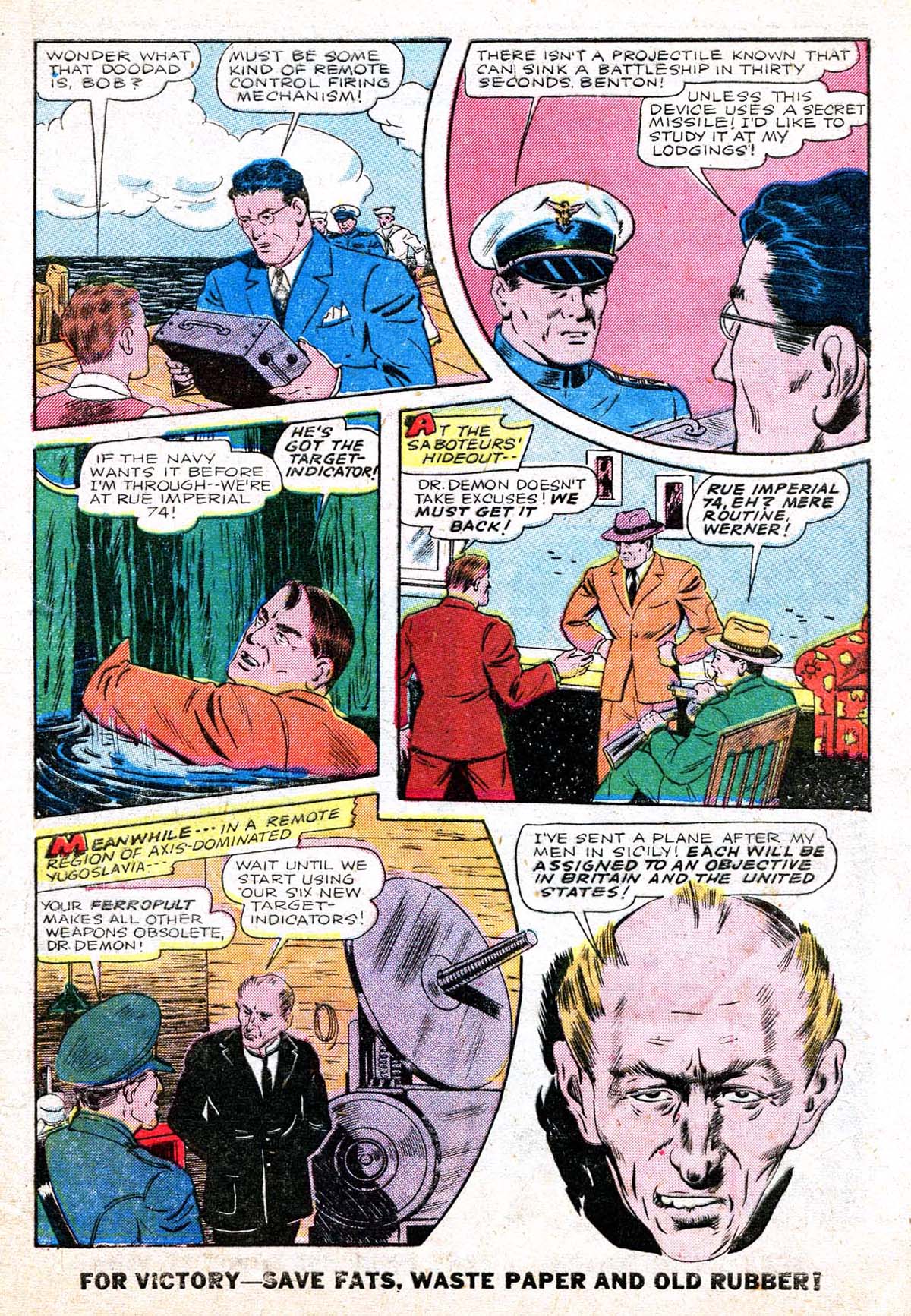 Read online Exciting Comics comic -  Issue #35 - 5