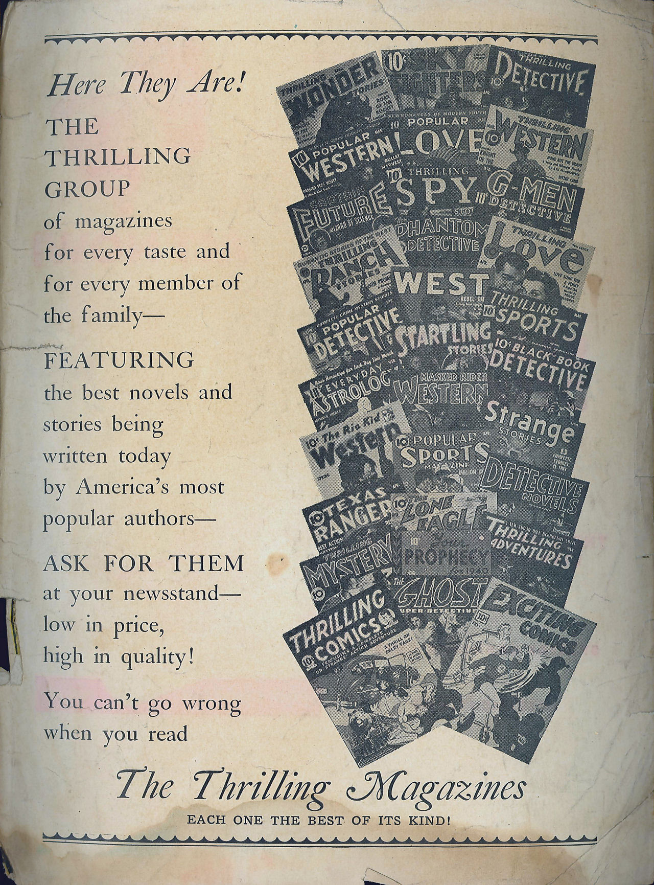 Read online Exciting Comics comic -  Issue #4 - 67